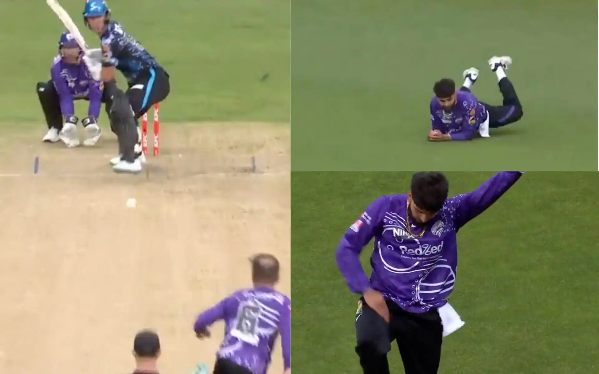 Nikhil Chaudhary pulls off a stunning catch (Source:@BBL/X.com)