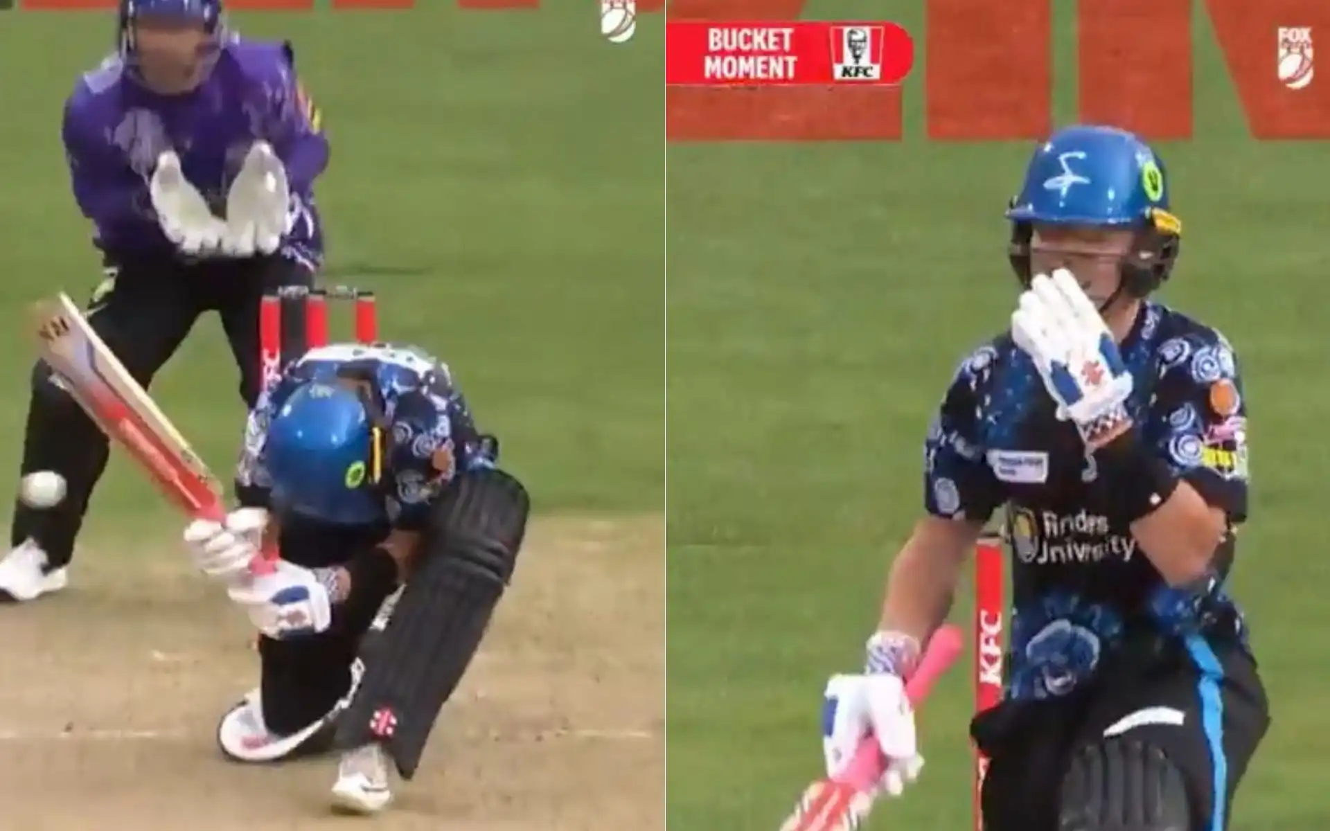 Ollie Pope in action against Hurricanes [Source: @BBL/x]