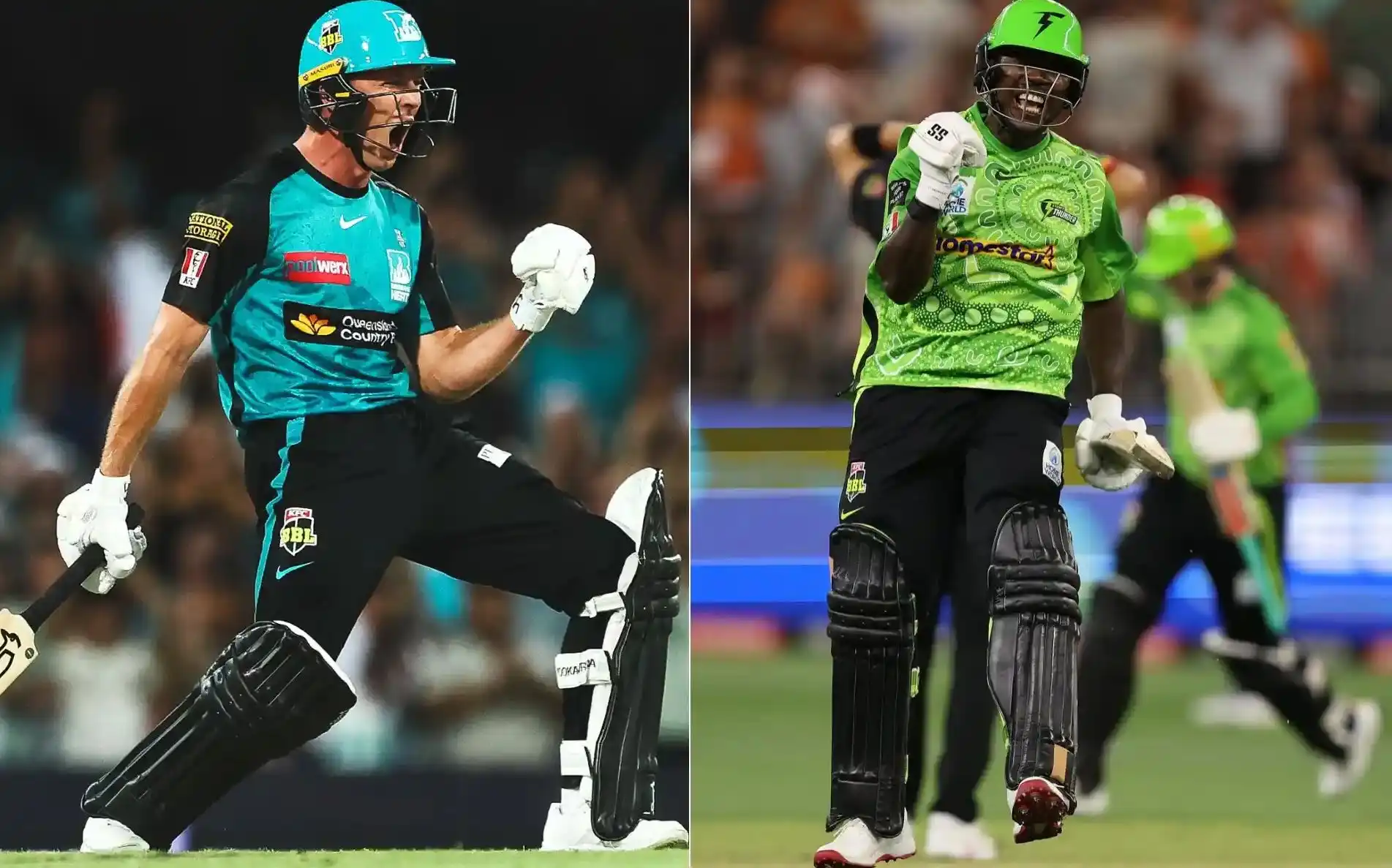 HEA vs THU [Source: @HeatBBL, @ThunderBBL/x.com]