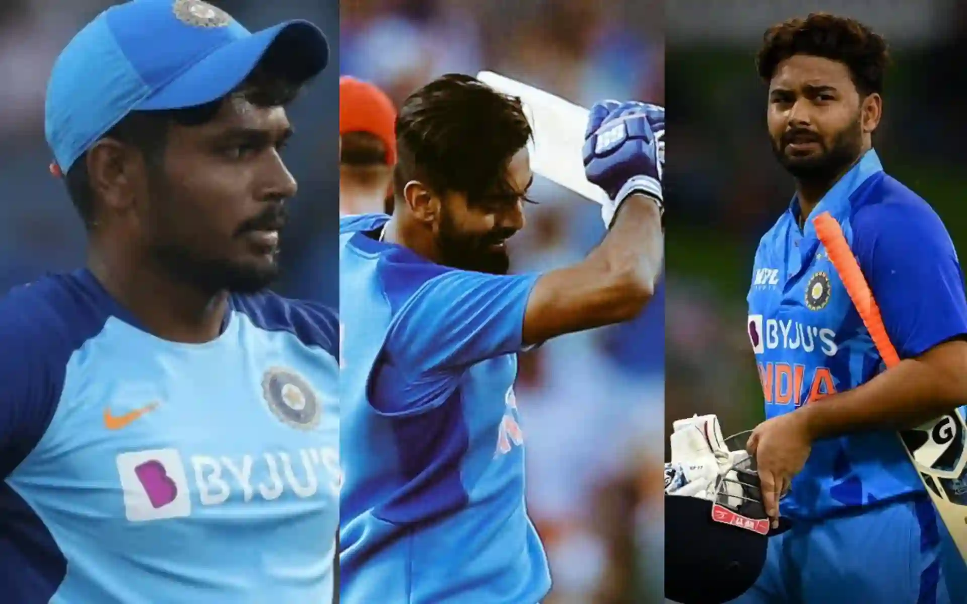 Sanju Samson, KL Raul and Rishabh Pant [Source: @Kunal_KLR, @WisdenIndia, @CricWatcher11/x.com]