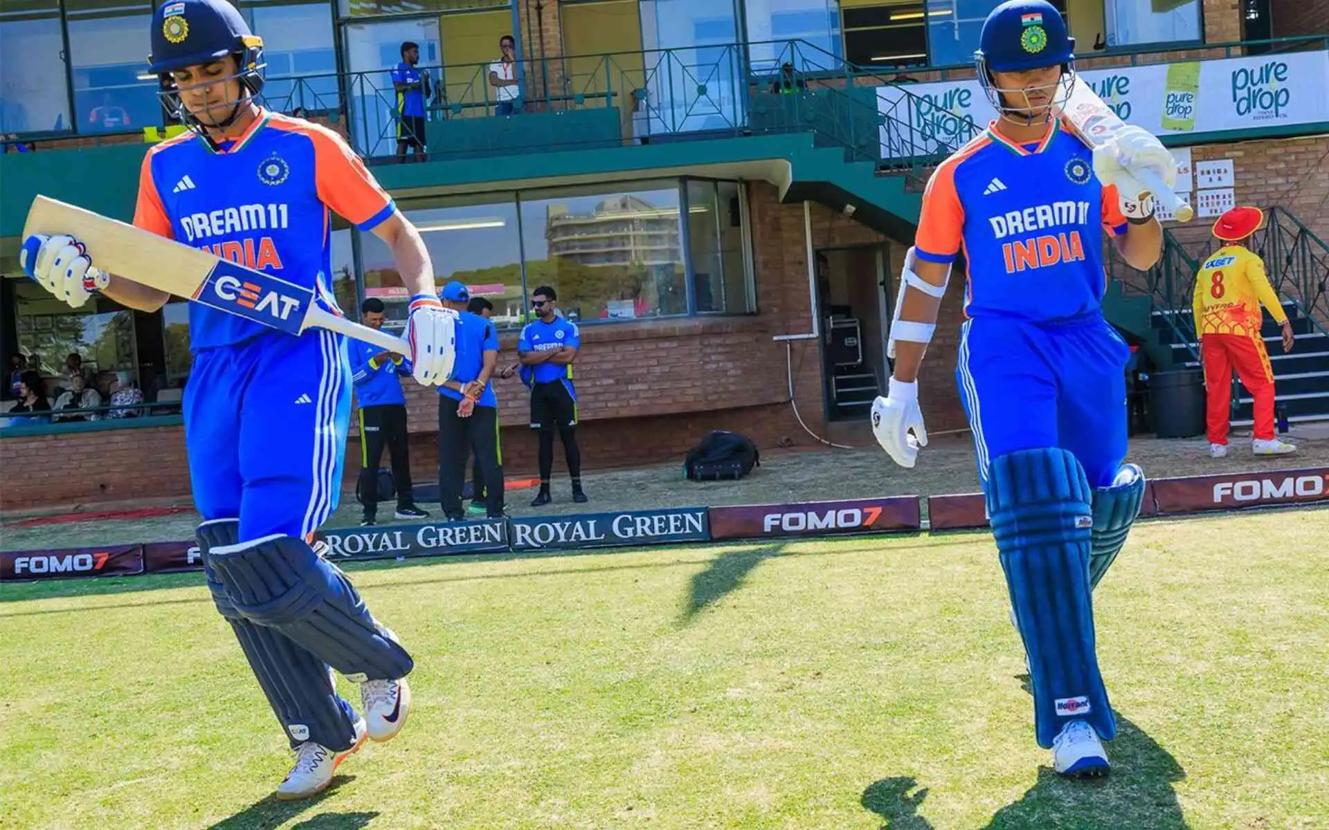 Yashasvi Jaiswal and Shubman Gill in a T20I (Source:@BCCI/X.com)