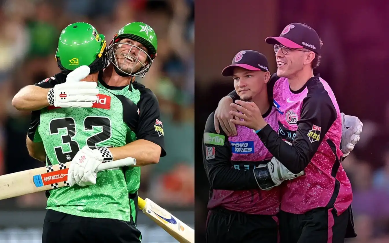 Melbourne Stars to face Sydney Sixers next in BBL 2024-25 [Source: @BBL, @SixersBBL/X.com]