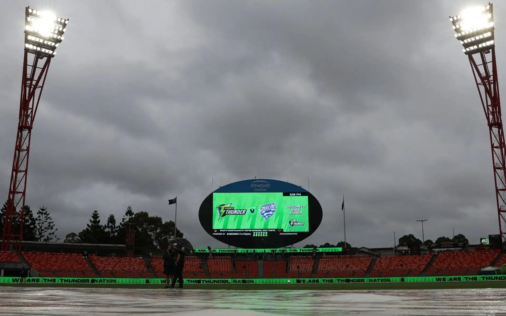 The Sydney Showground Stadium under wraps (Source: @BBL/X)