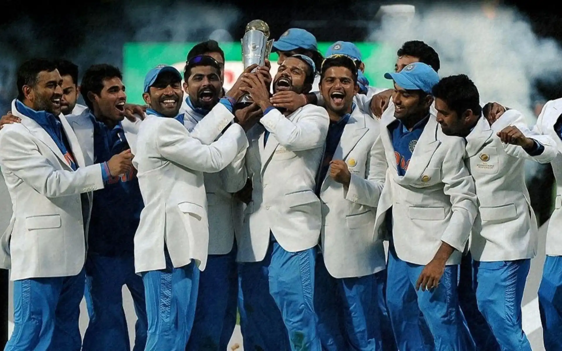 Captains with most wins in ICC Champions Trophy history [Source: @BCCI/x]