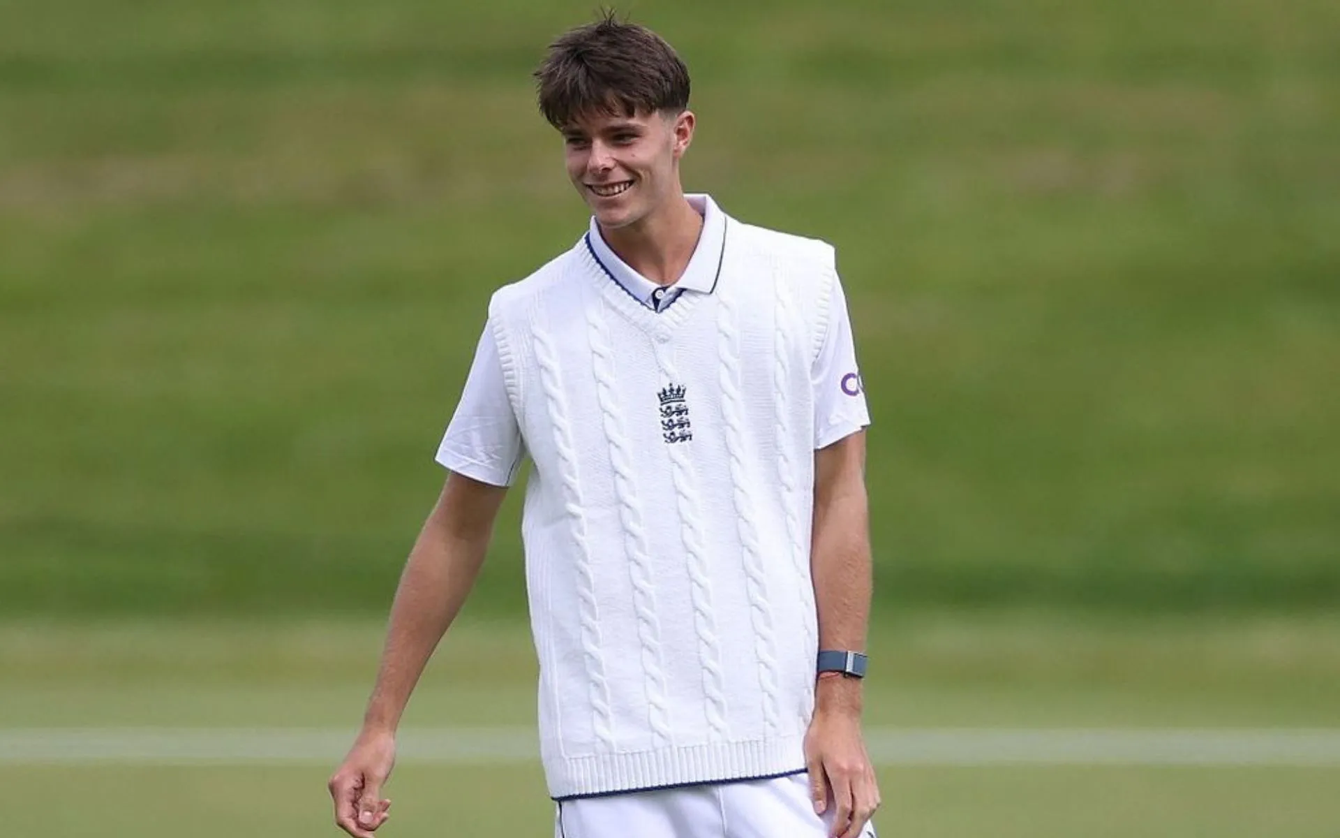 Archie Vaughan To Lead England Under 19 In South Africa (Source: @TheBarmyArmy/x.com)