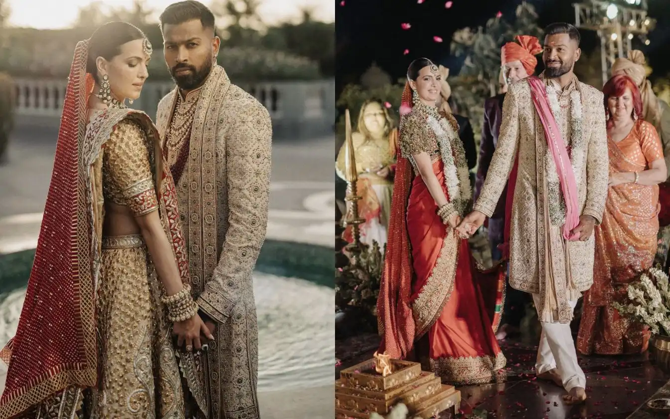 Hardik Pandya wedding pictures [Source: @hardikpandya7/X.com]