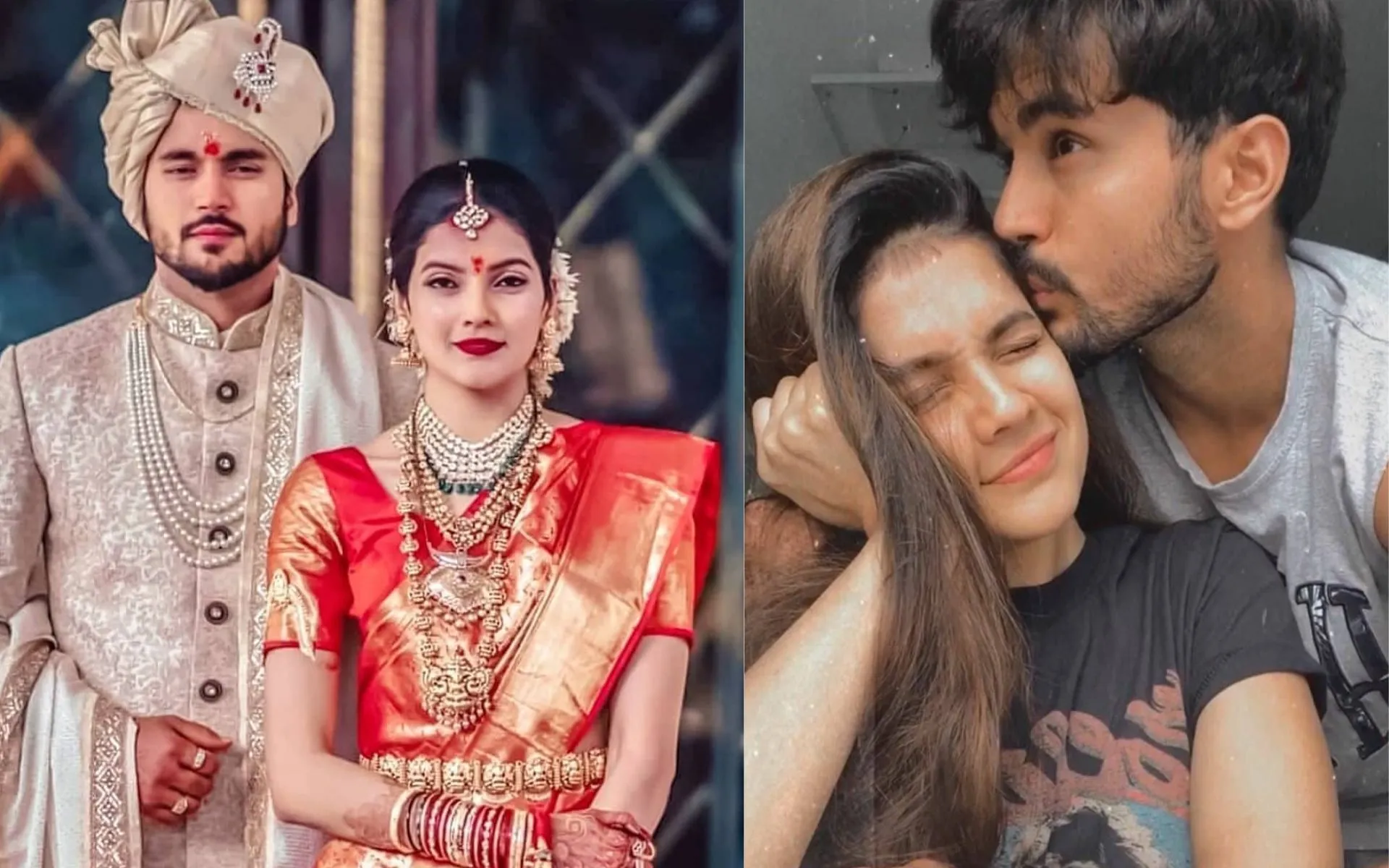 Manish Pandey with wife Ashrita Shetty (Source:@hunkymedia,x.com)