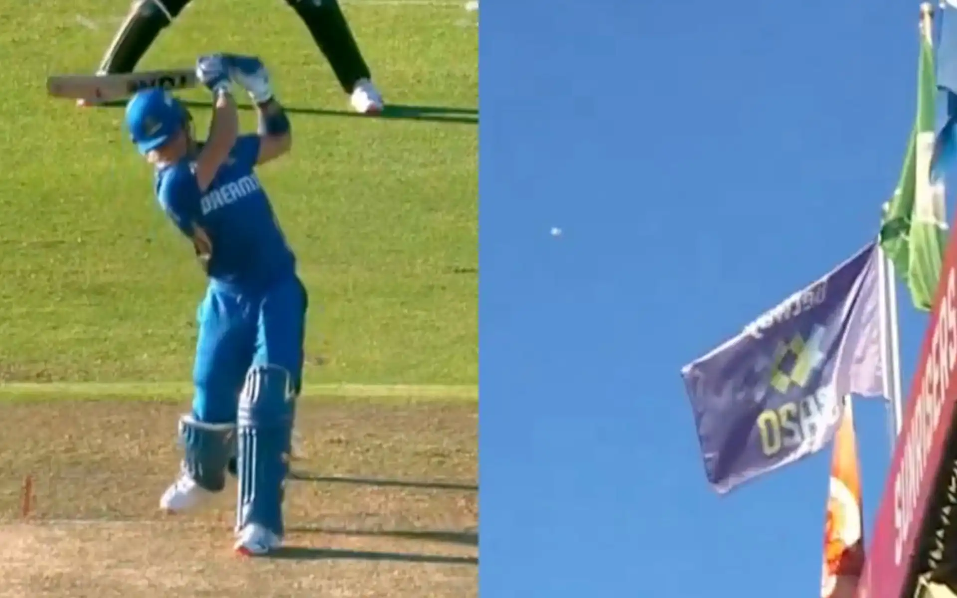 Brevis slammed a no-look six in the first match of the SA20 2025 [Source: @JioCinema/x.com]