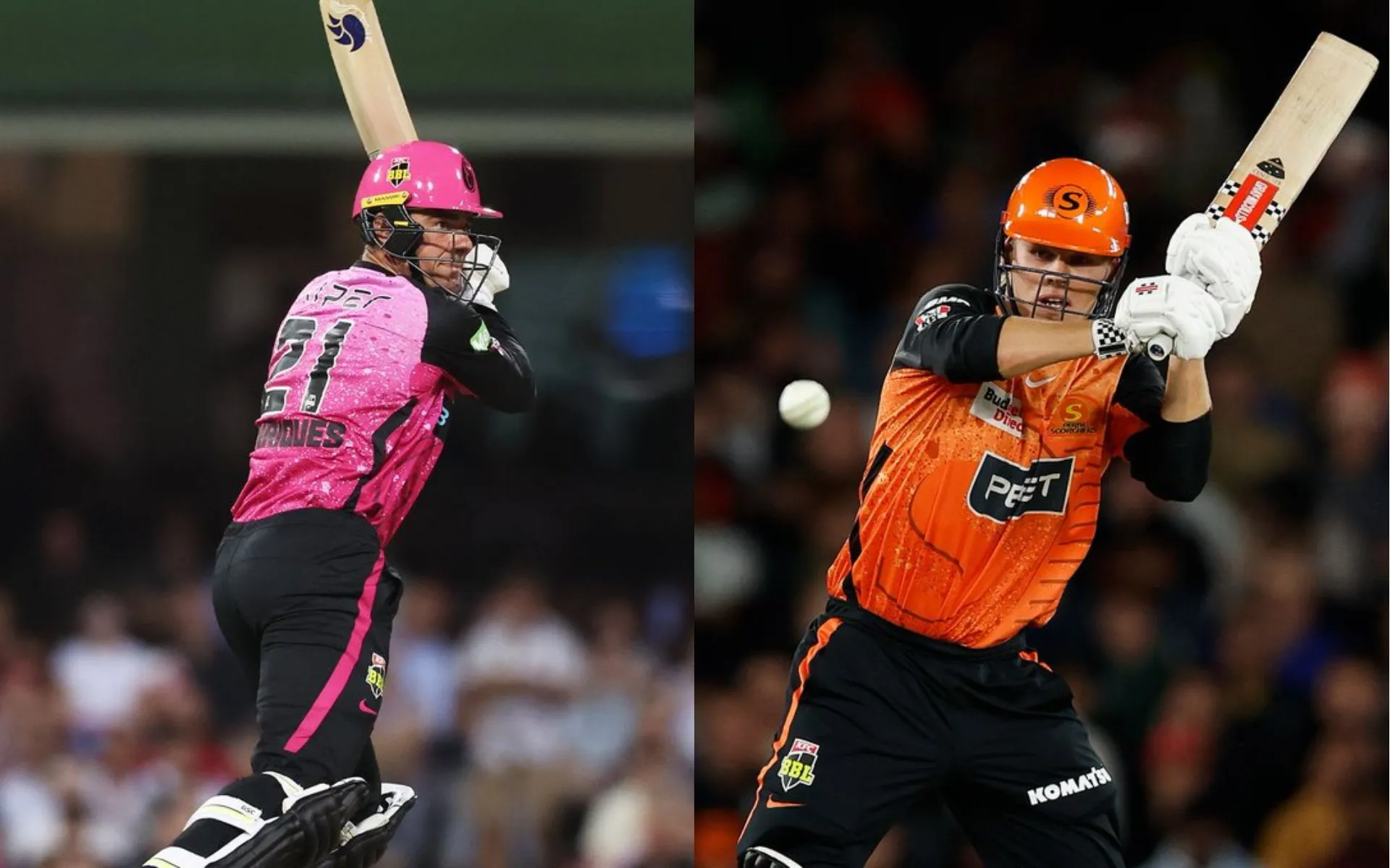 SIX vs SCO Head To Head [Source: @SixersBBL, @ScorchersBBL/x.com]