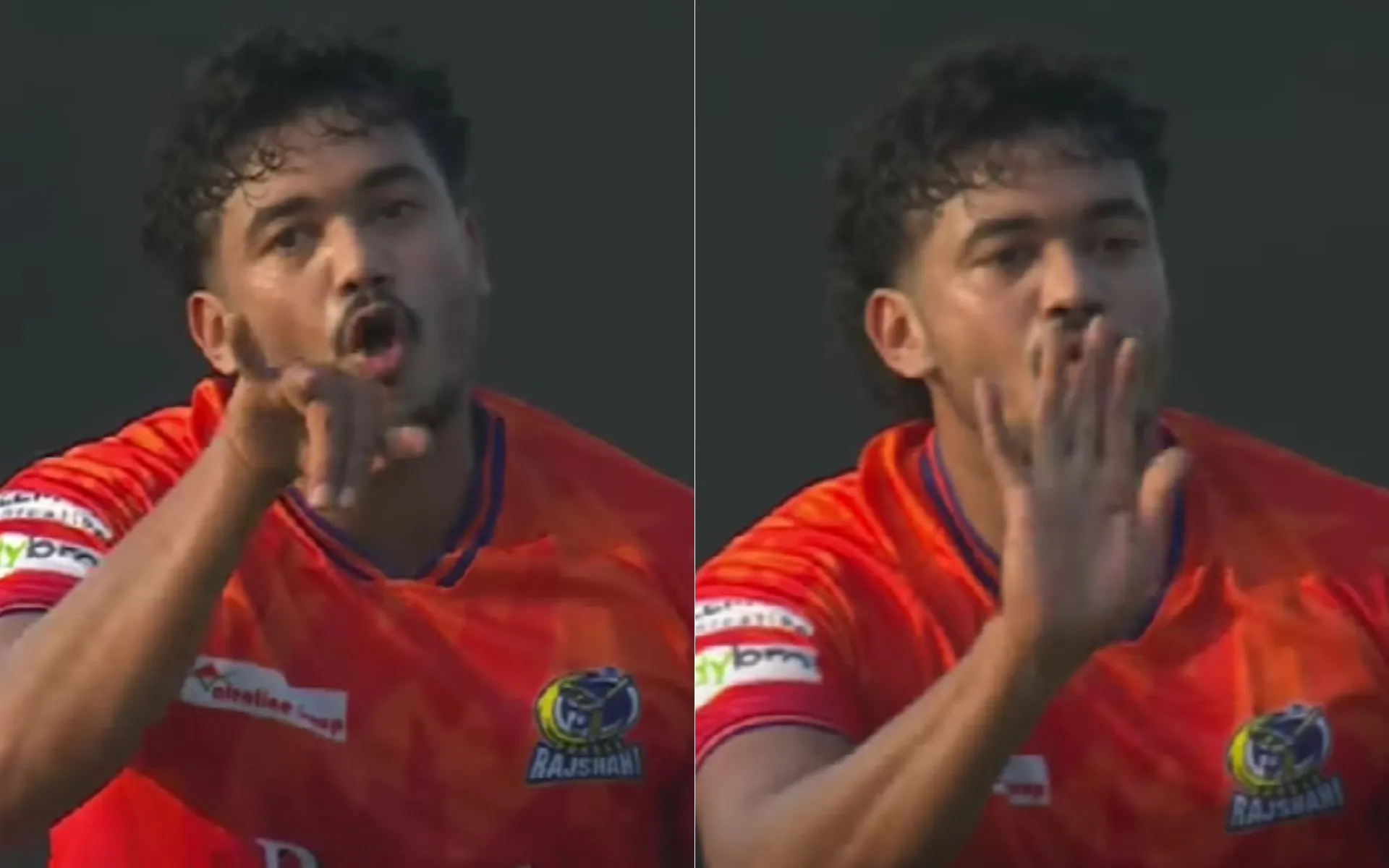 Taskin Ahmed mocked Mehidy Hasan Miraz [Source: @TSportsbd/youtube.com]