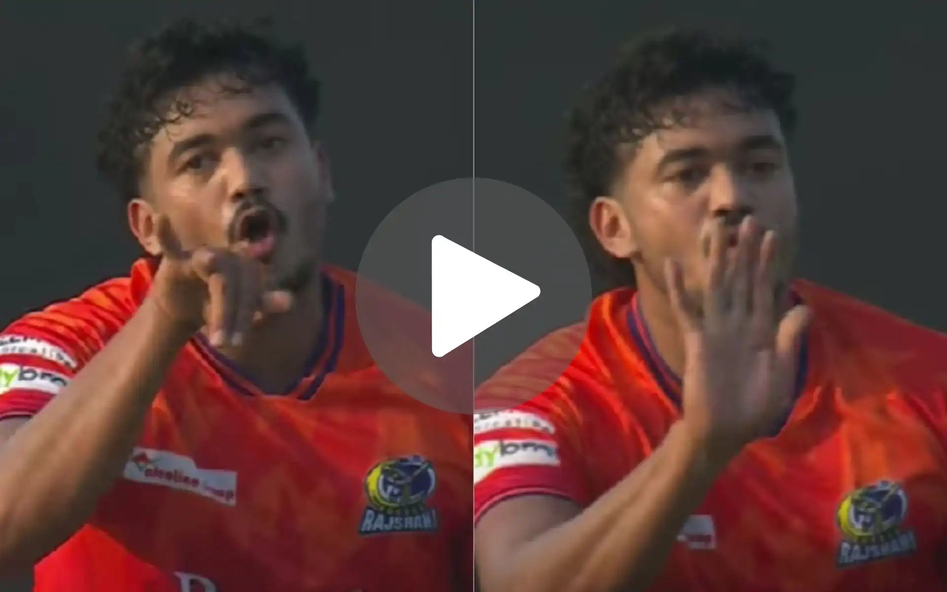 [Watch] Taskin Ahmed 'Mocks' Mehidy Hasan Miraz With A Cheeky Celebration In BPL