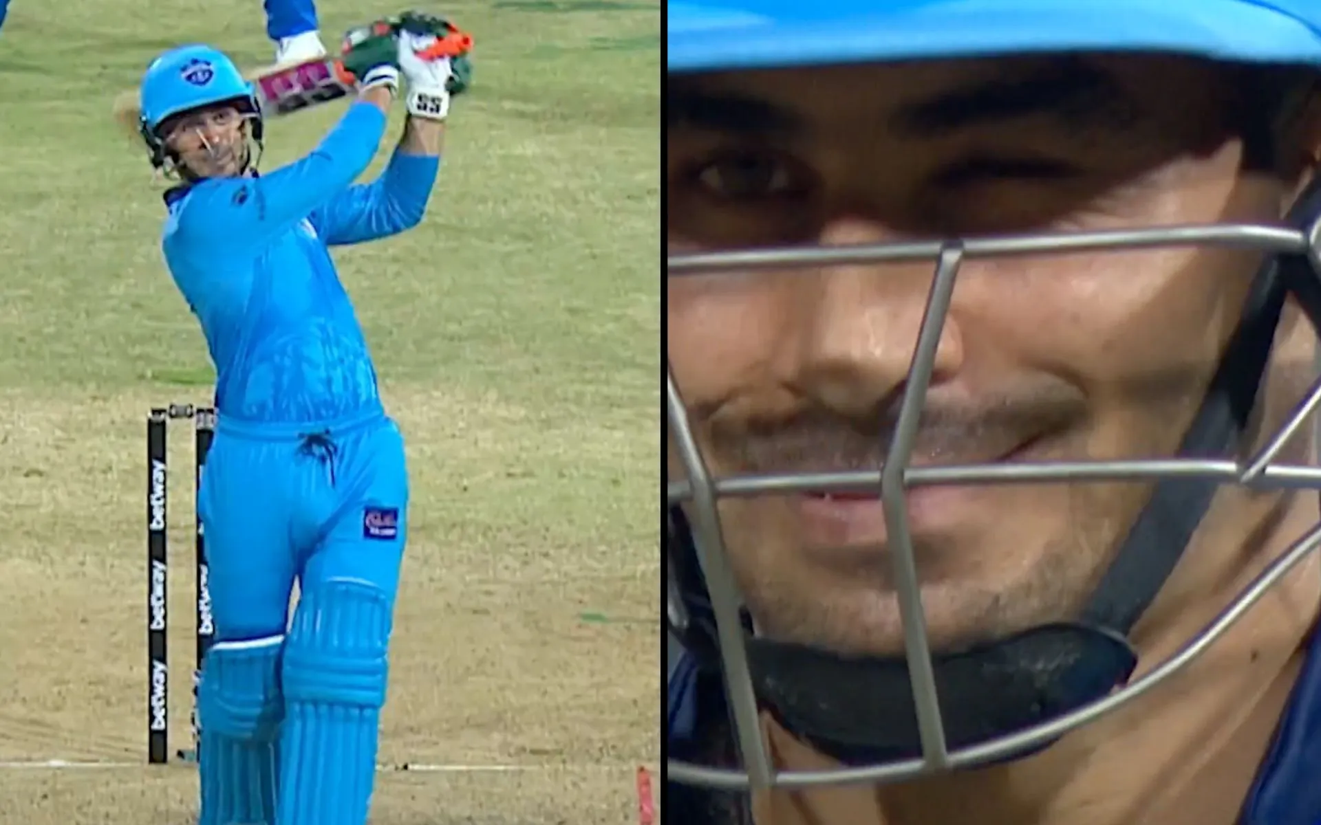 Rahmanullah Gurbaz winks- (Source@ScreenGrab)