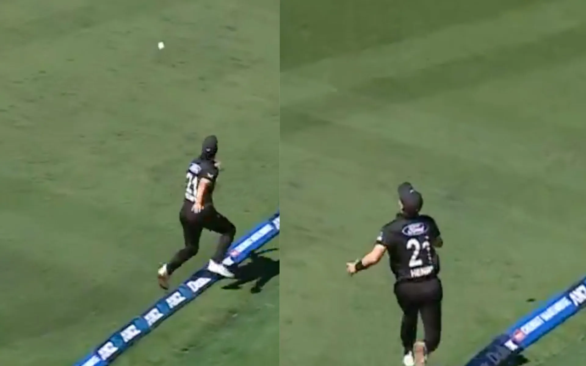 Henry takes a stunner [Source: @BLACKCAPS/X.Com]
