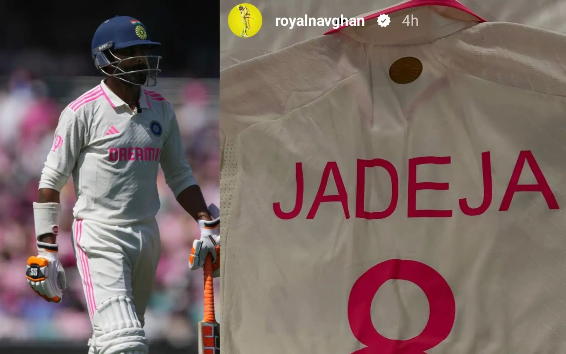 Ravindra Jadeja's Cryptic post (Source:AP)
