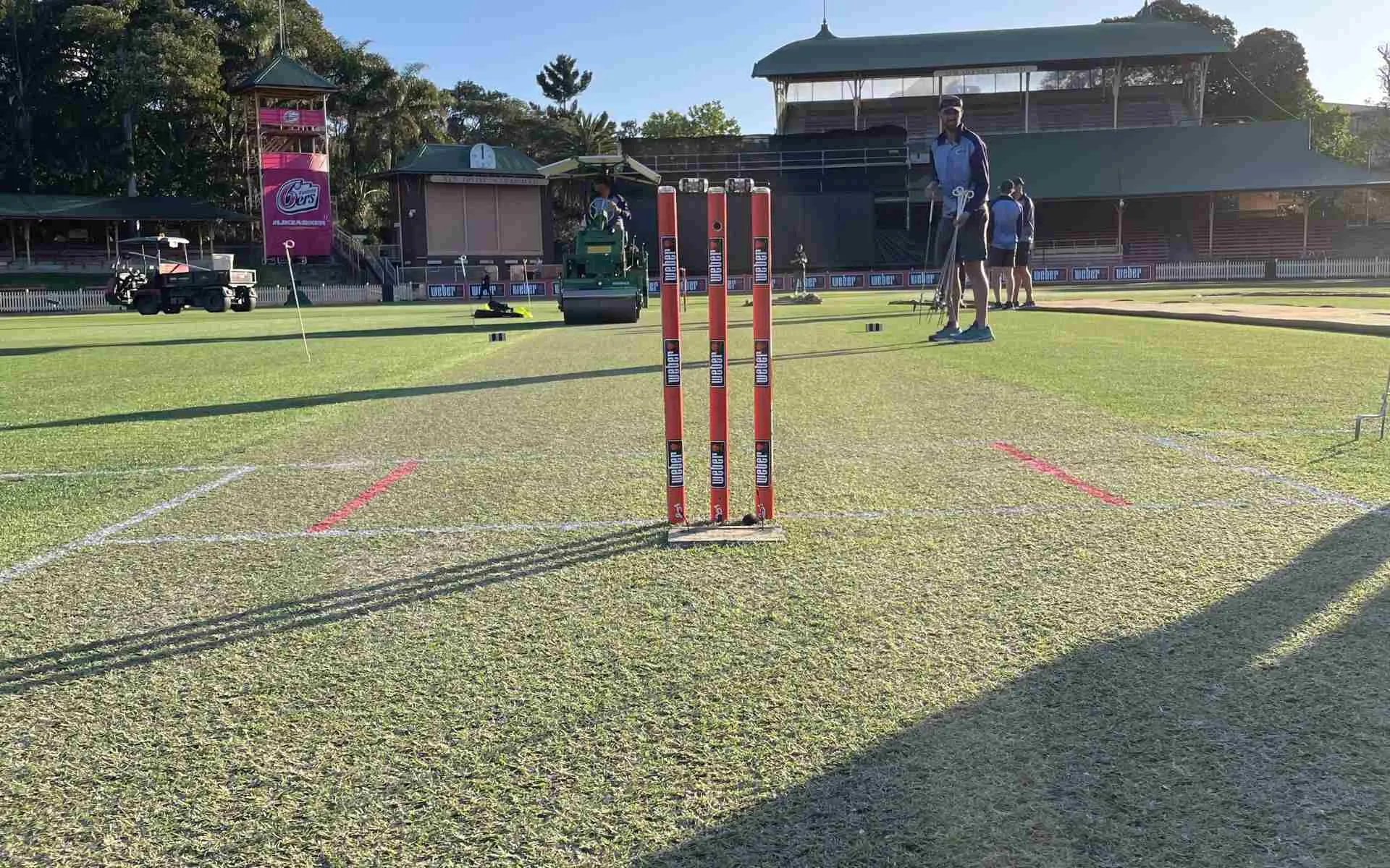 North Sydney Oval Pitch (Source:@WBBL,x.com)