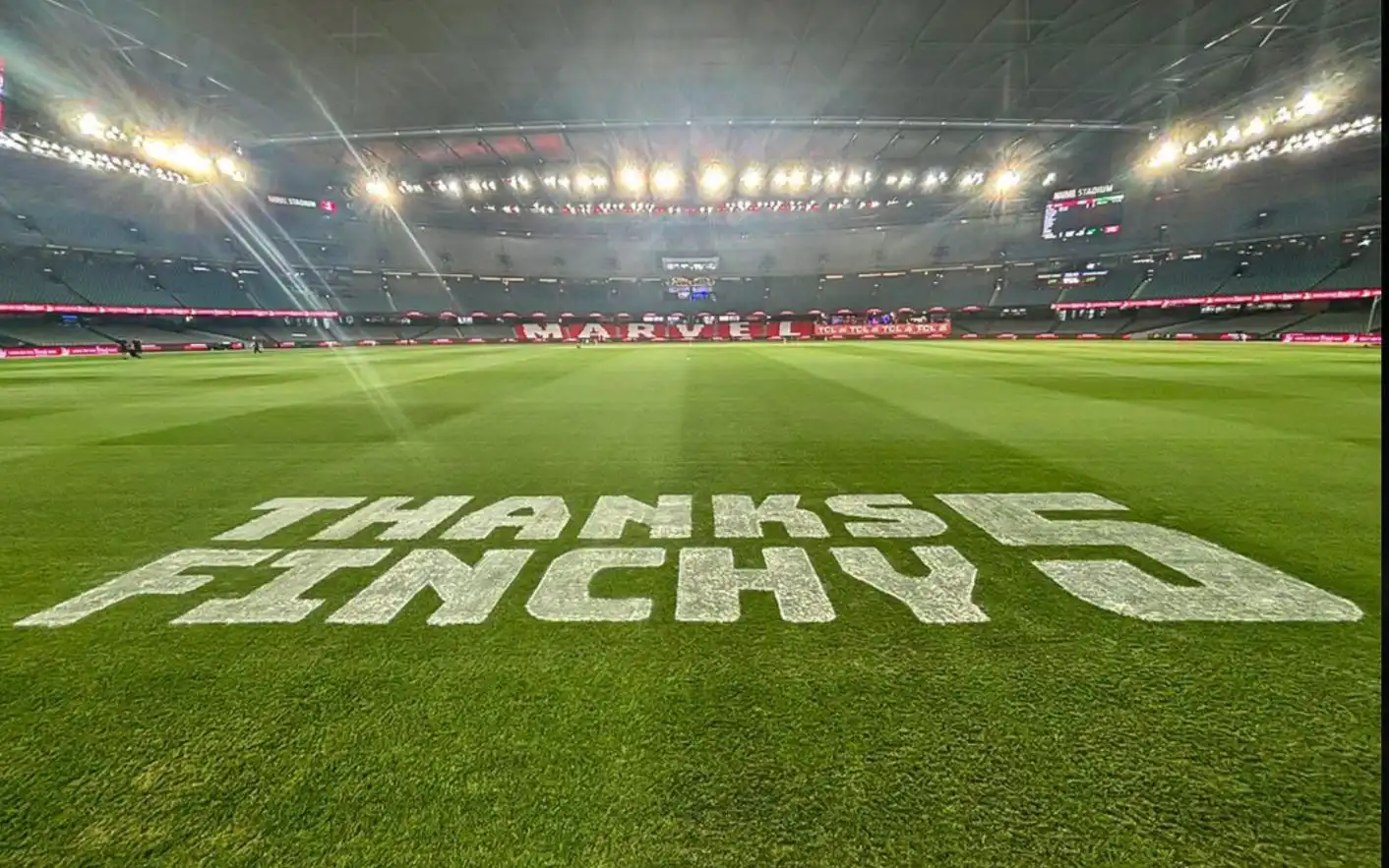 Docklands Stadium Pitch Report [Source: @bethiveonline/X.Com]
