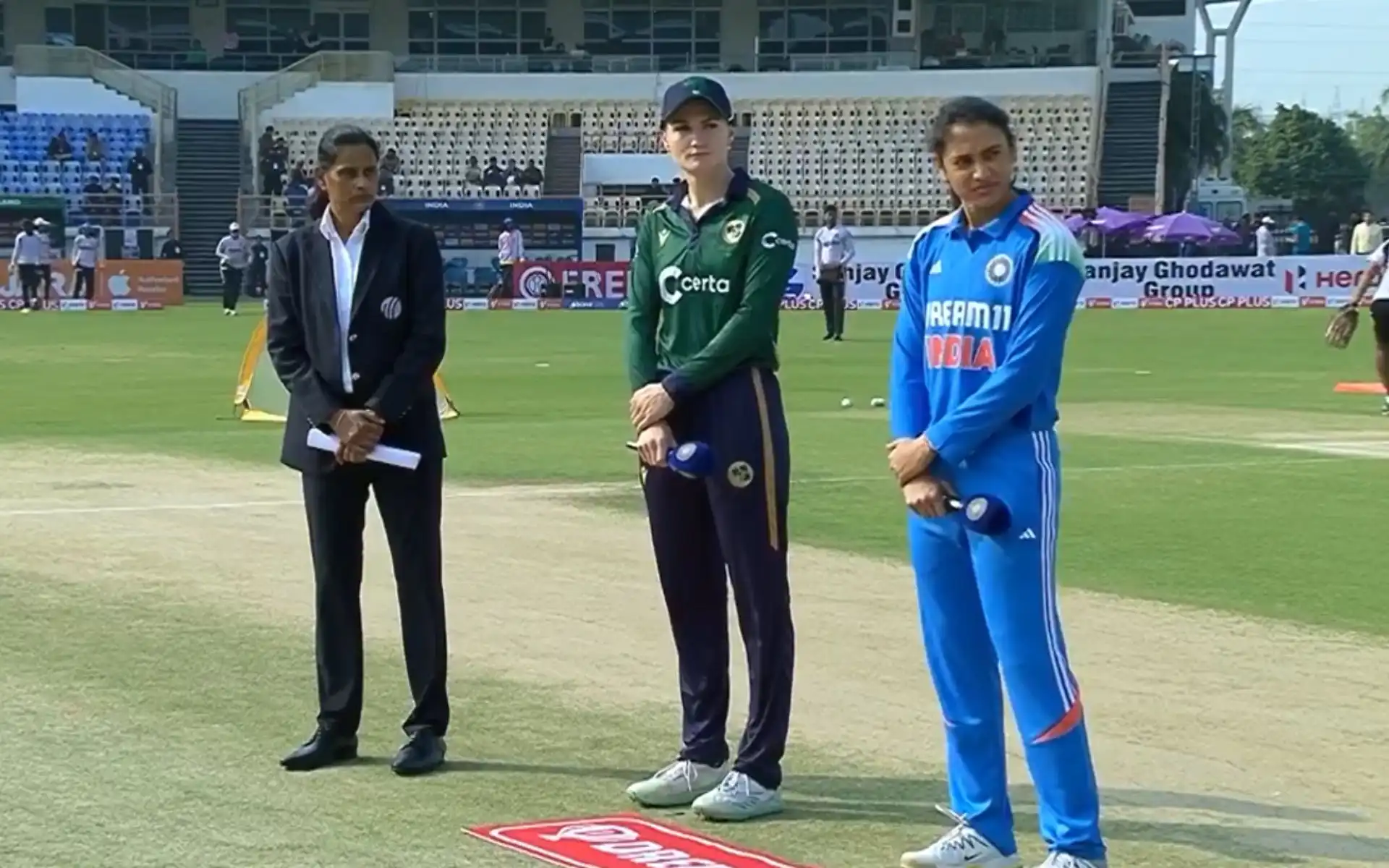 Saurashtra Cricket Association Stadium Pitch Report [Source: @BCCIWomen/x.com]