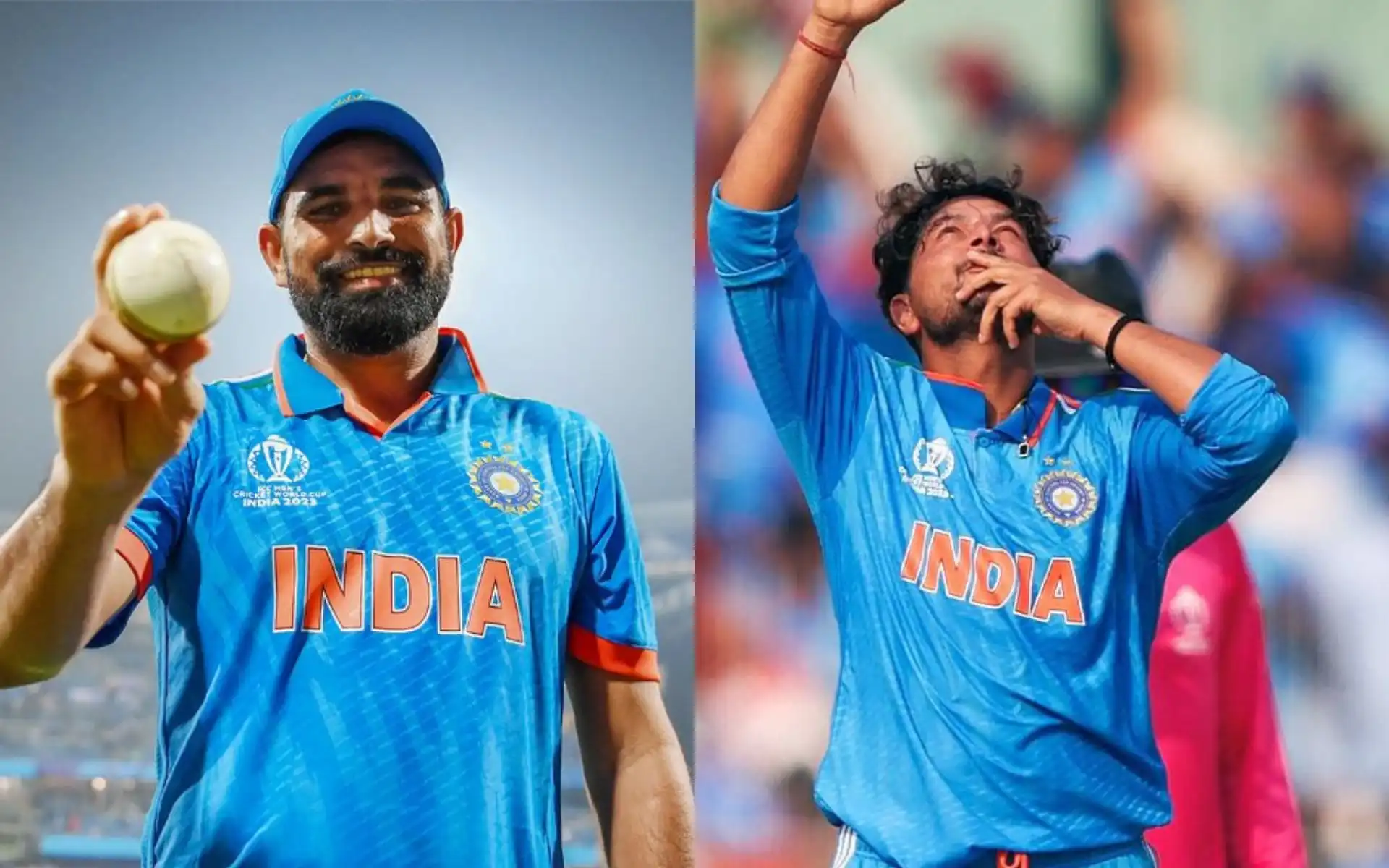 Mohammed Shami and Kuldeep Yadav [Source: @RCBTweets, @TheDayAmazing/x.com]