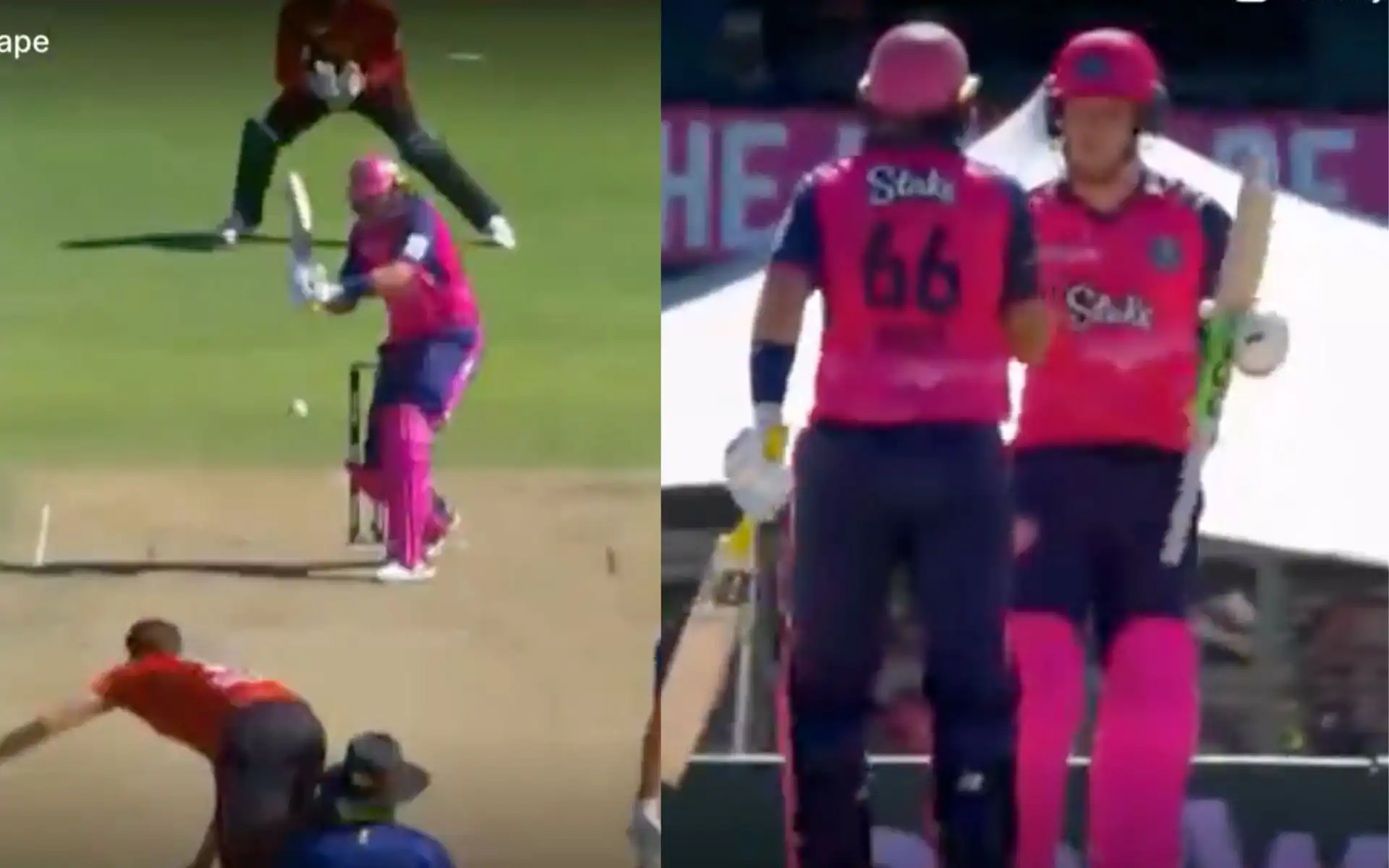 Joe Root smashes stellar half-century (Source:@screengrab)