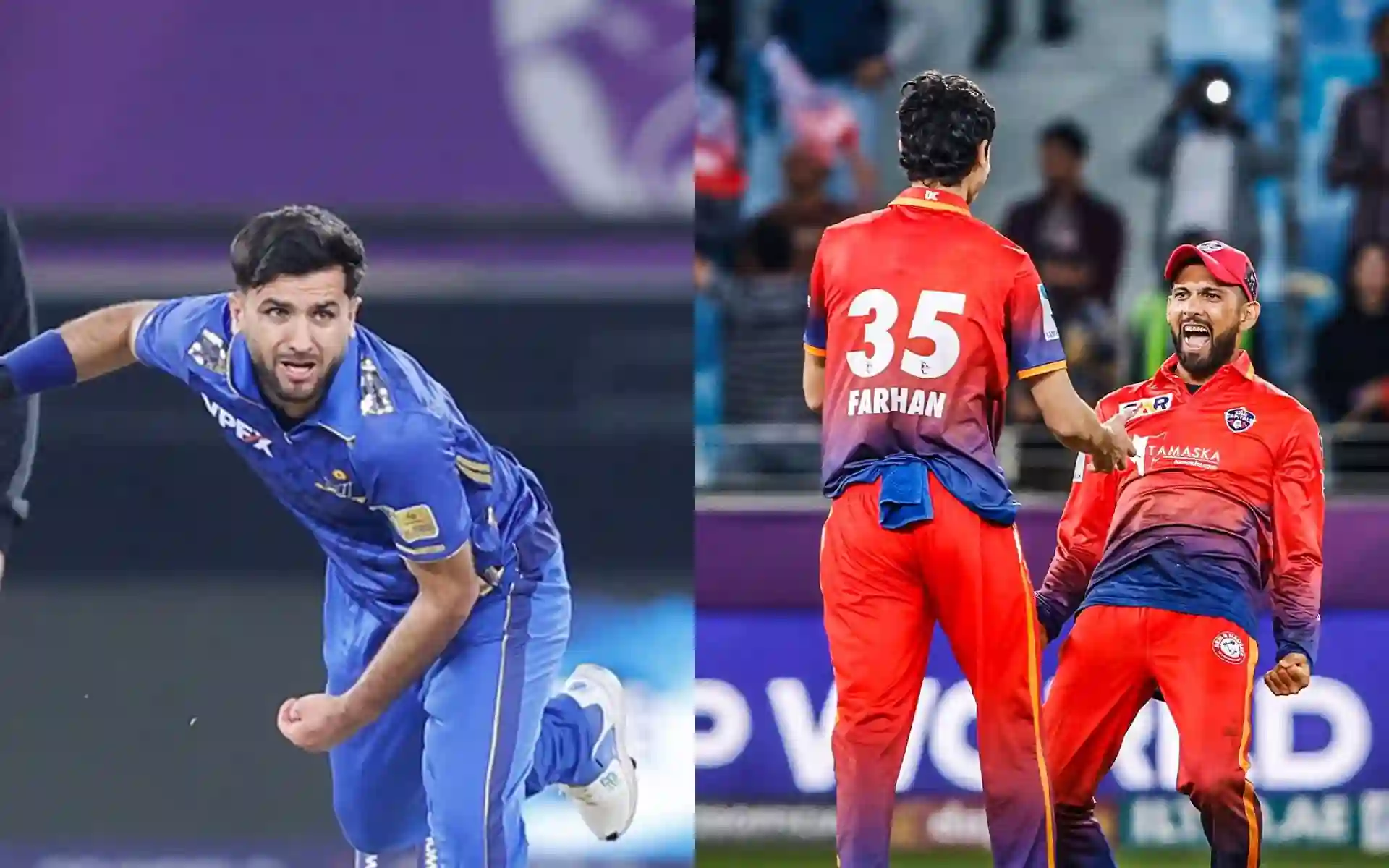 MI Emirates will face Dubai Capitals for the second time in ILT20 2025 [Source: @MIEmirates, @DubaiCapitals/X.com]