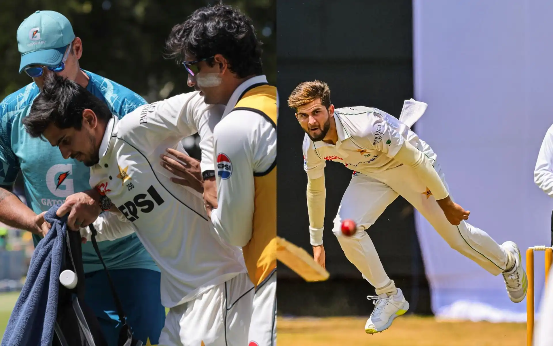 Saim Ayub, Shaheen, Naseem won't play vs WI [Source: AP, @RexClementine/X]