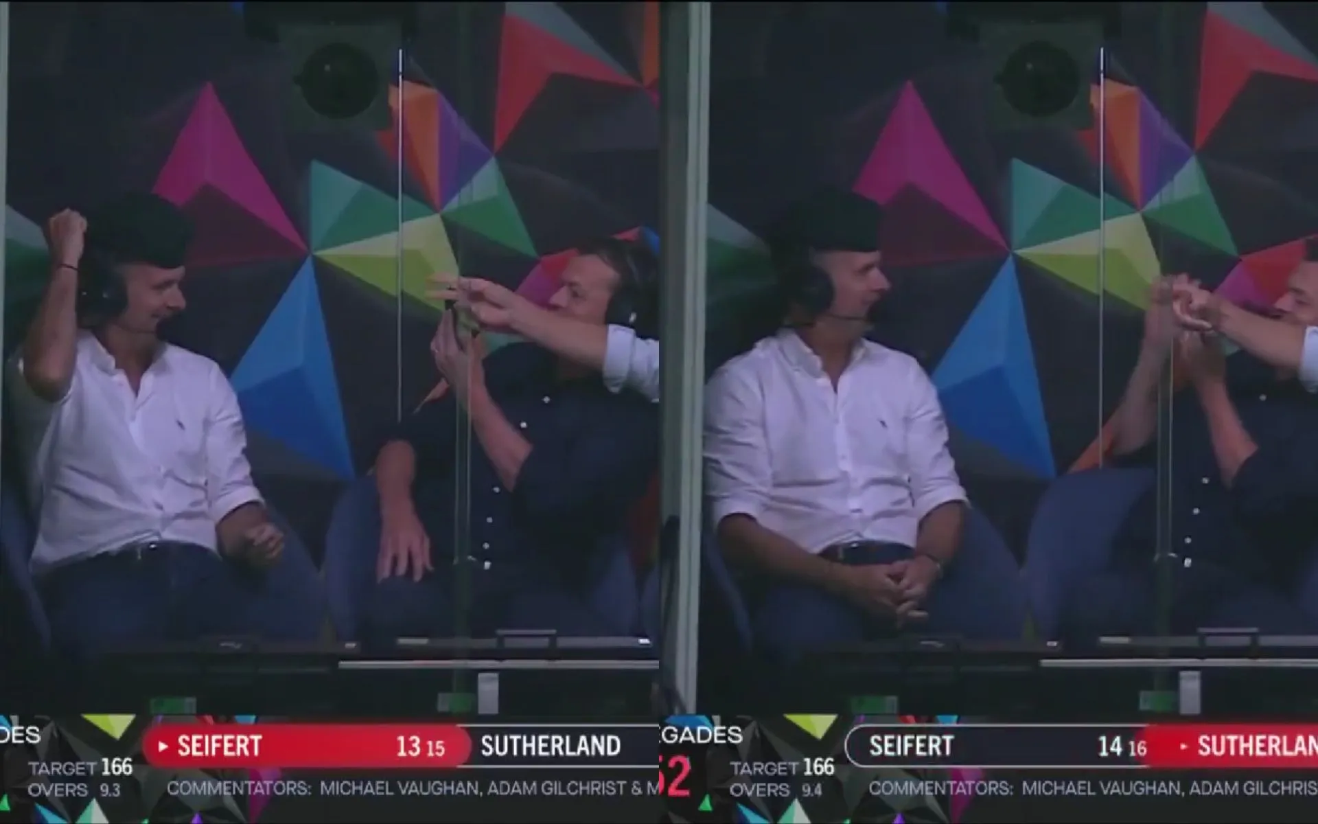 Michael Vaughan In 'Baggy Green' (Source: @BBL/x.com)