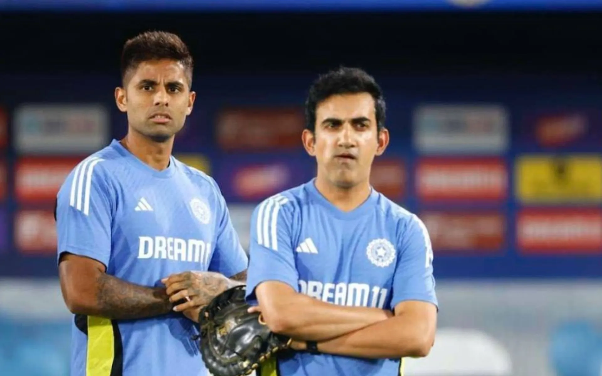 Suryakumar Yadav and Gautam Gambhir (Source:@KunalBhanwala,x.com)