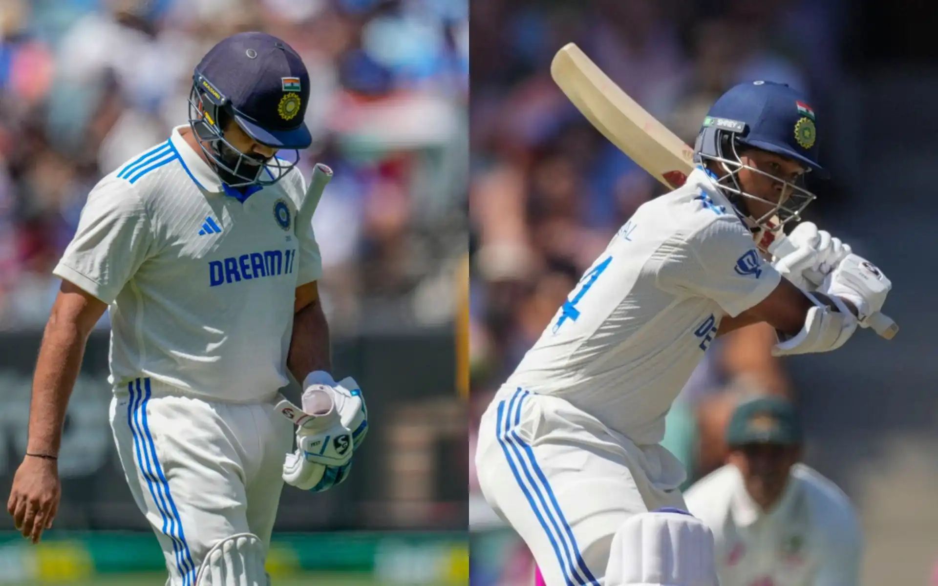 Rohit Sharma and Yashasvi Jaiswal [Source: AP]