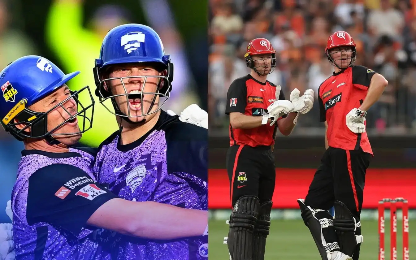 Hobart Hurricanes to play Melbourne Renegades in BBL 14 [Source: @BBL/X.com]