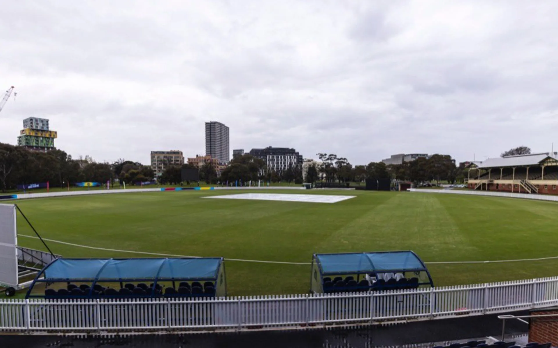 Junction Oval Melbourne [Source: @ZimCricketv/X.com]