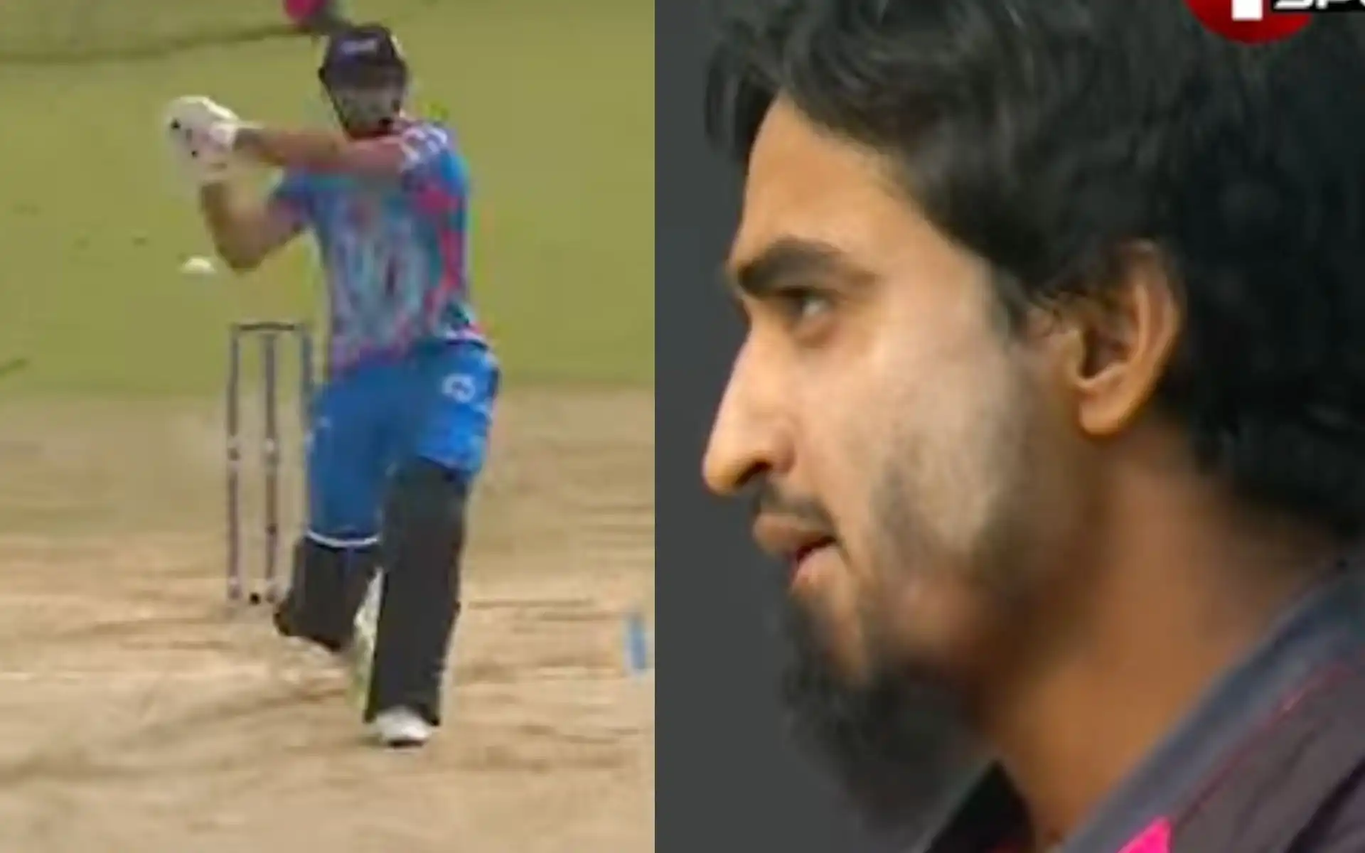 Haider Ali smashed 42 off 18 balls (Source: T Sports/ You Tube)