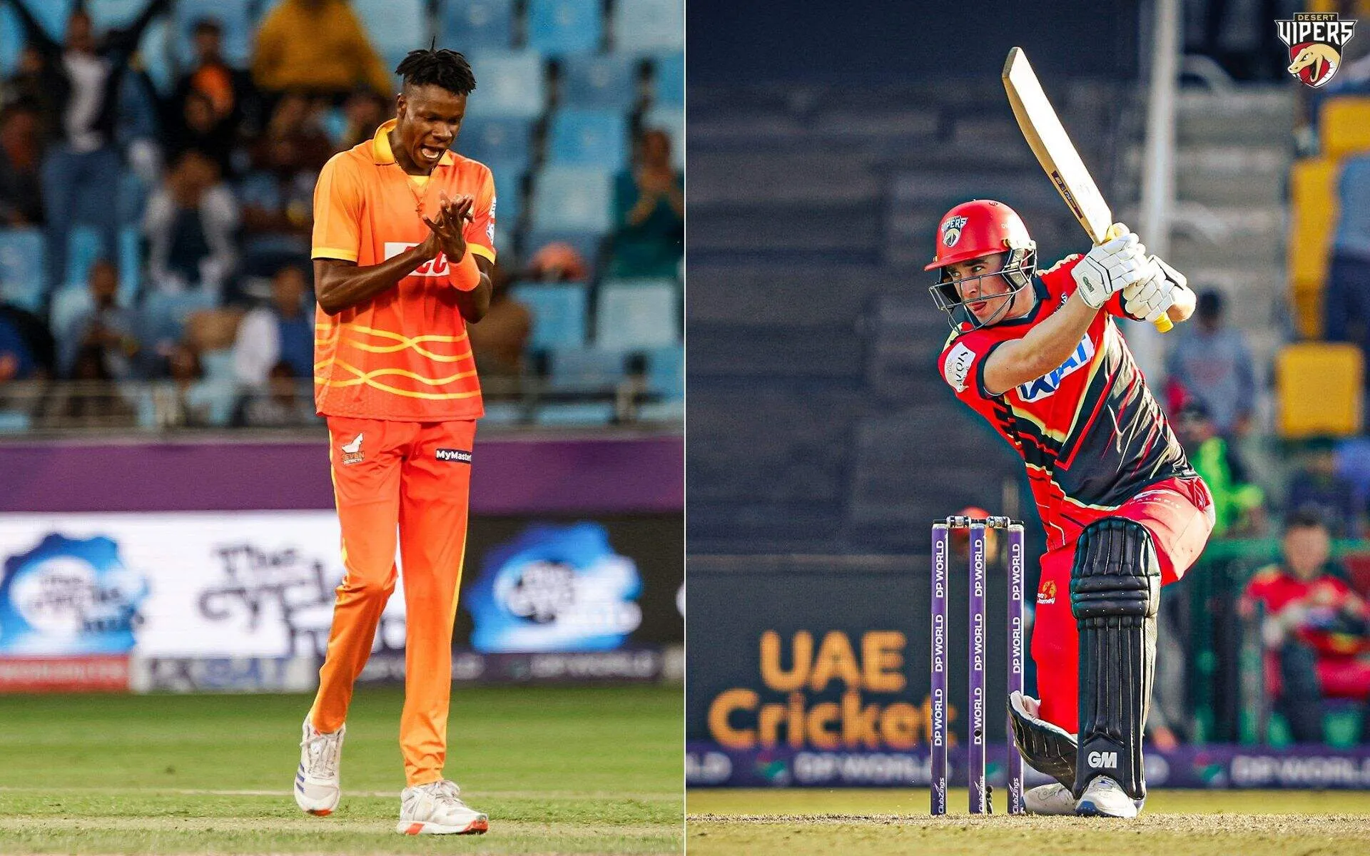 Giants are yet to defeat Vipers. [Source: @GulfGiants & @TheDesertVipers/X]