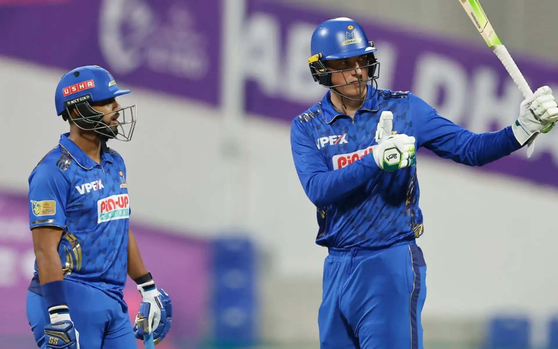 MI Emirates beats Dubai Capitals in ILT20 2025 season [Source: @MIEmirates/X.com]