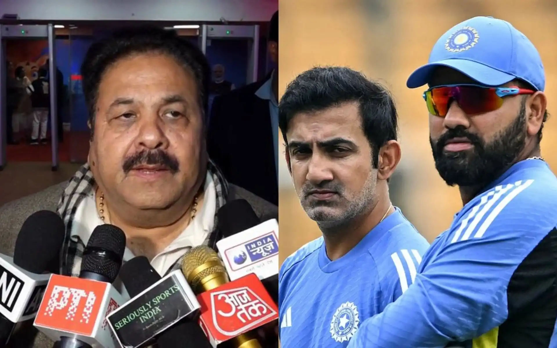 'No Rift, All Rubbish': Rajeev Shukla Denies Tensions Between Rohit Sharma, Gambhir
