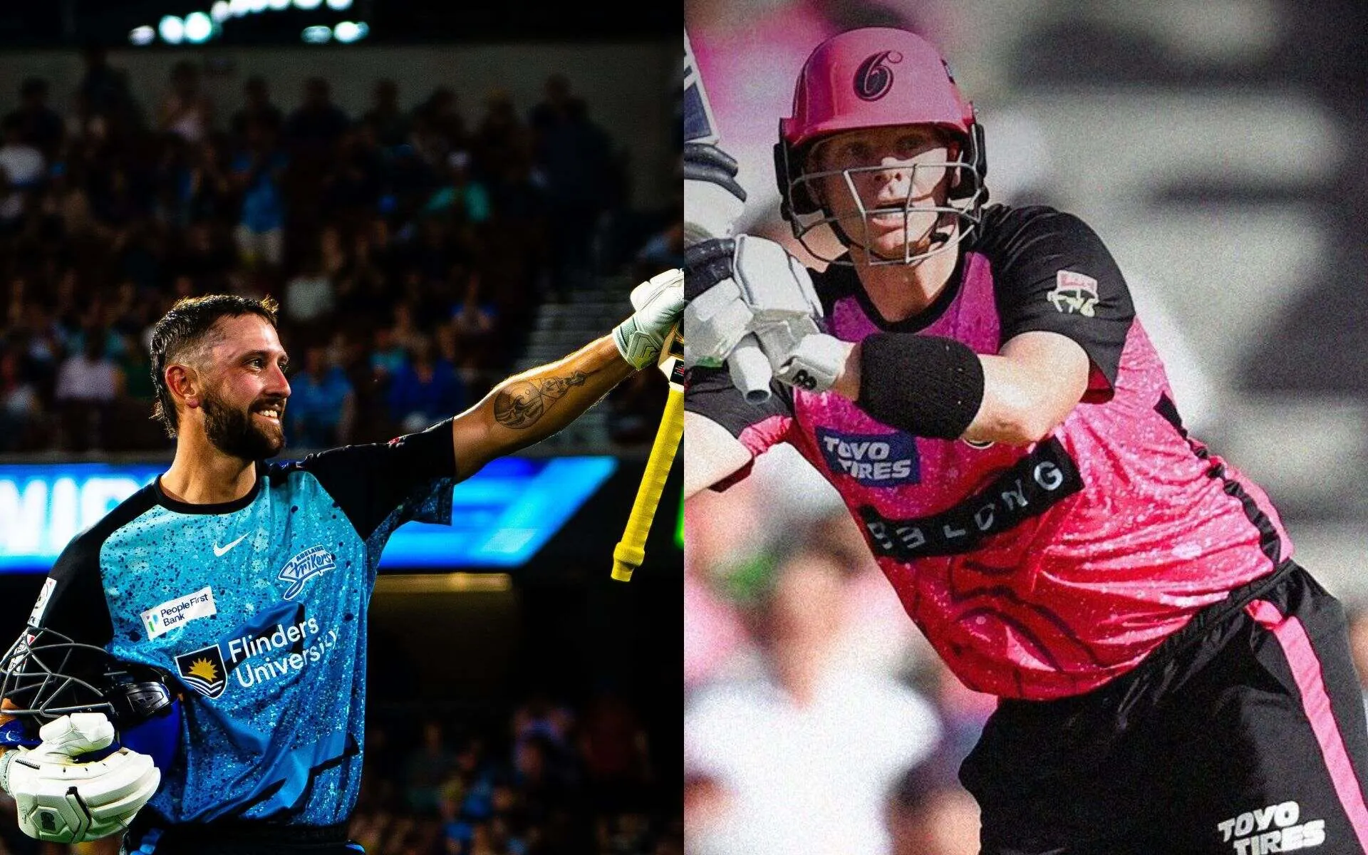 STR vs SIX, BBL 2024-25: Dream11 Predictions For Match 35 [Source: @StrikersBBL, @SixersBBL/x.com]