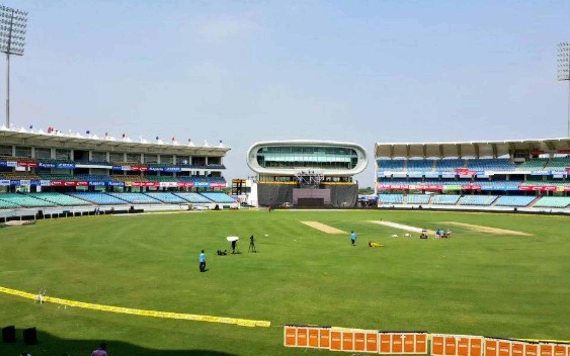 Niranjan Shah Cricket Stadium Rajkot (Source:@CricVipezAP,x.com)