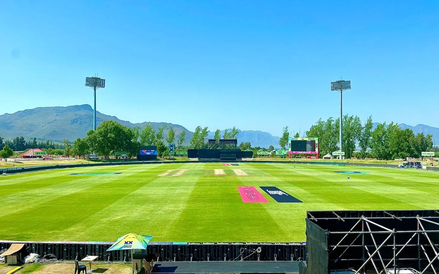 Boland Park pitch report [Source: @MazherArshad/X.Com]

