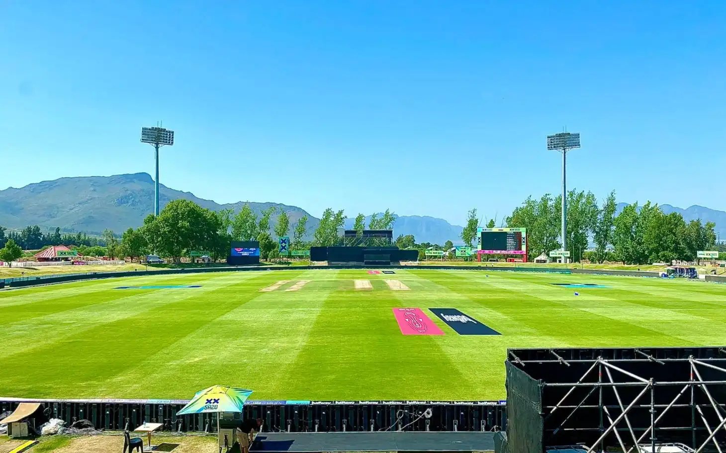 Boland Park pitch report [Source: @MazherArshad/X.Com]
