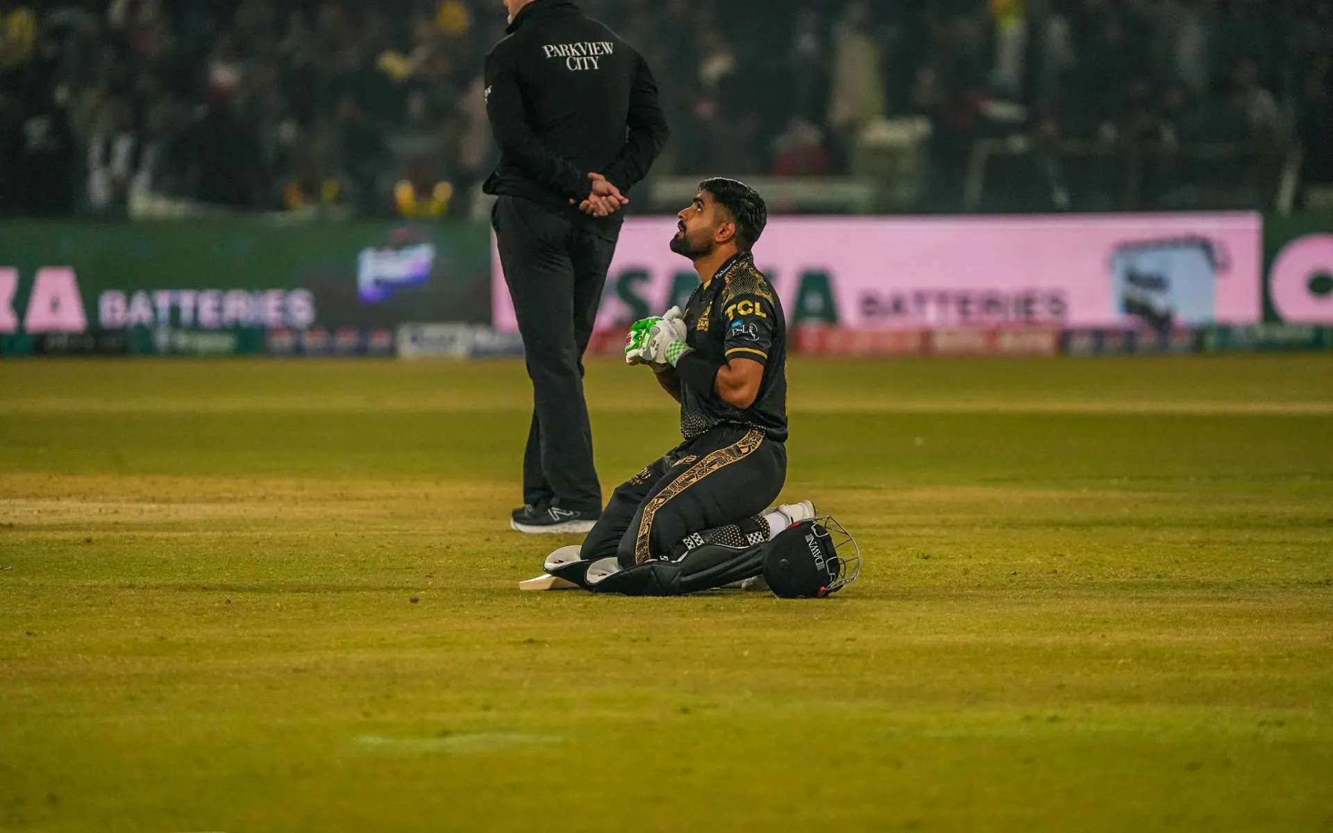 Babar Azam has mostly opened the batting in the PSL. [Source: @CricAesthetics1/X]