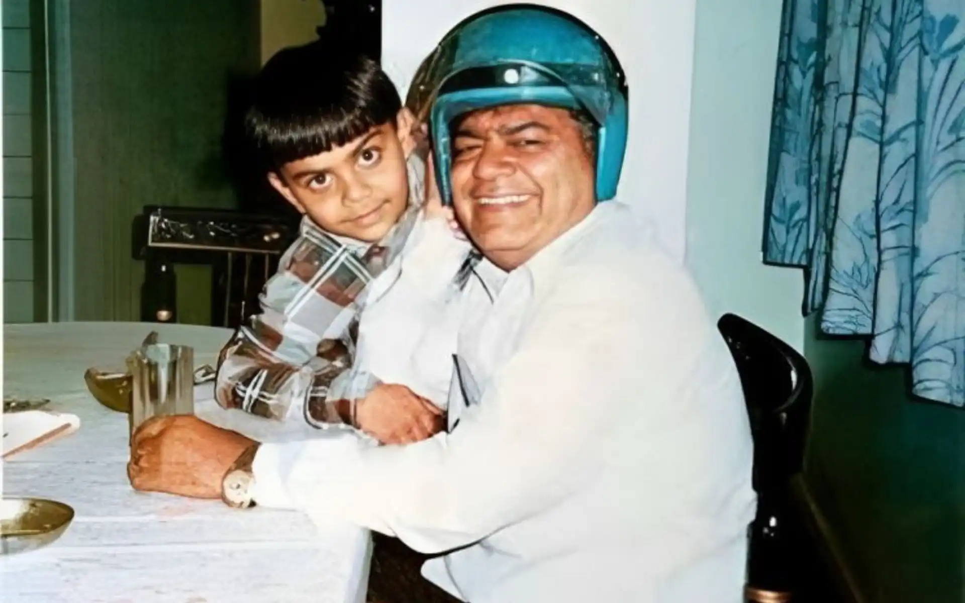 Virat Kohli's father [Source: @SiliconKohli/X.com]