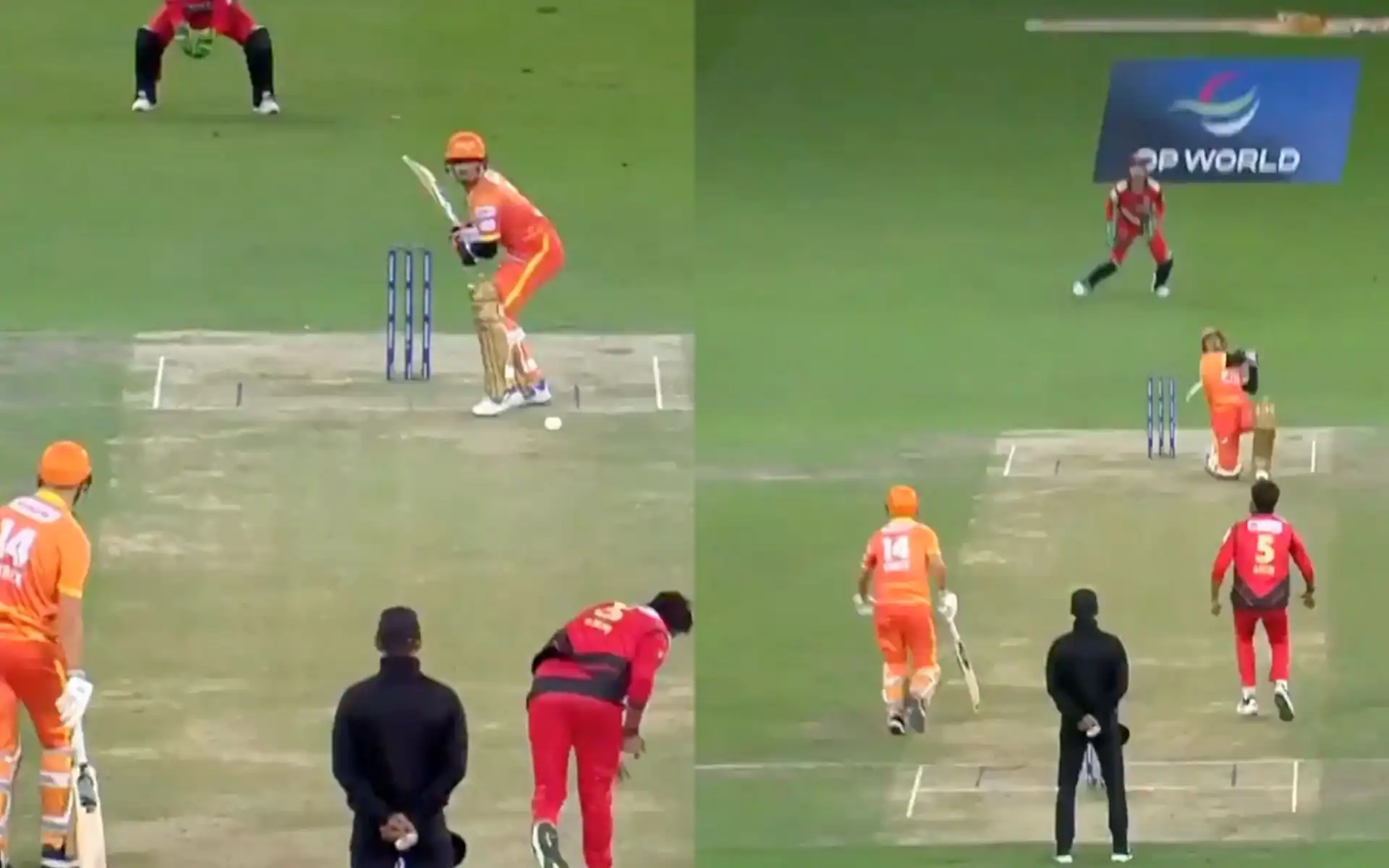 Mohammad Amir's beautiful slow ball in ILT20 [Source: @ilt20onzee/X]