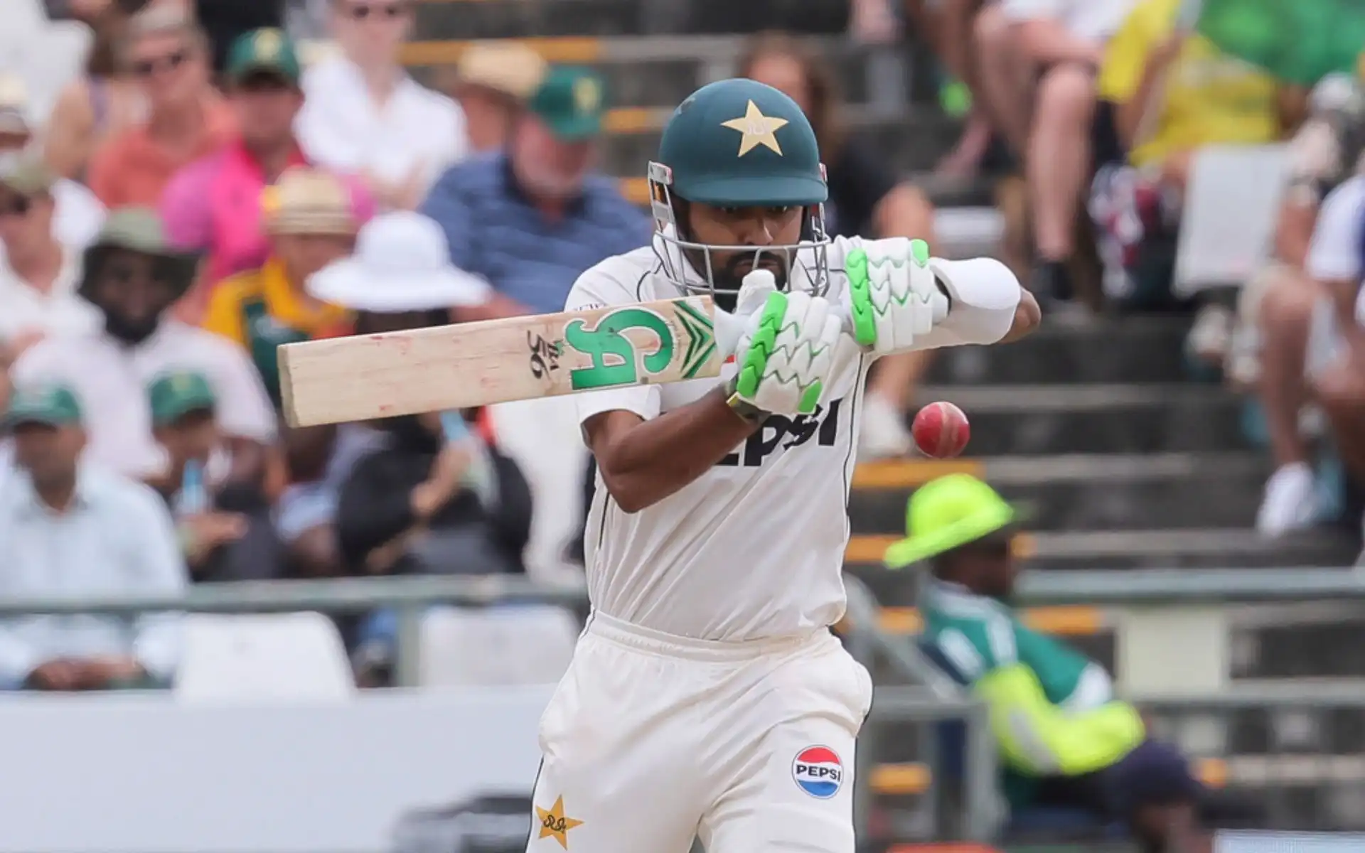 Babar Azam in action [Source: AP]