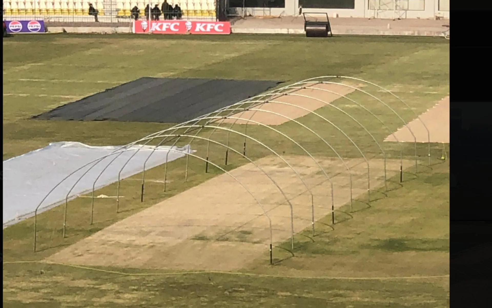 Multan pitch for 1st Test [Source: @sohailimrangeo/X.Com]
