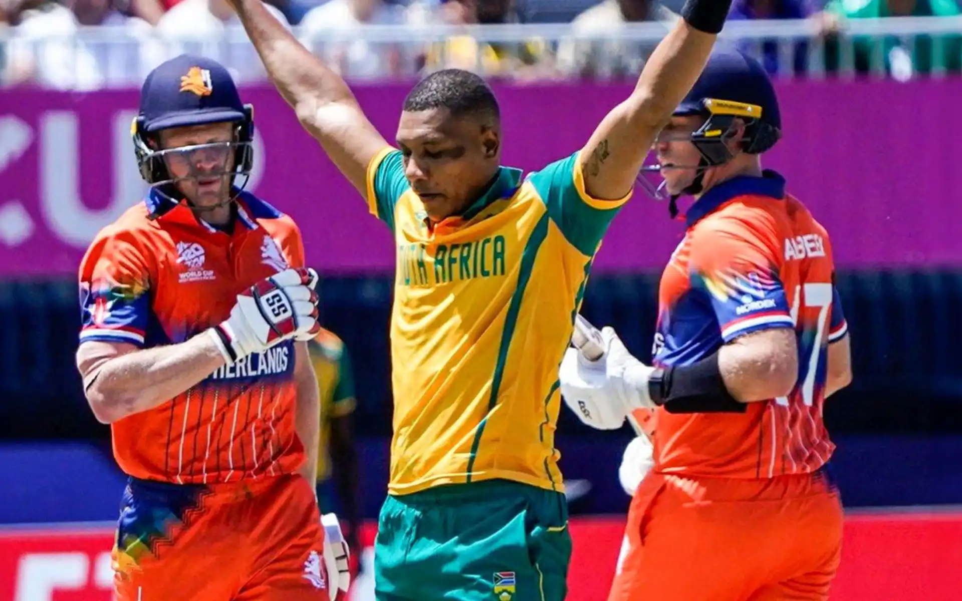 Ottneil Baartman for South Africa [Source: @SunrisersEC/x.com]