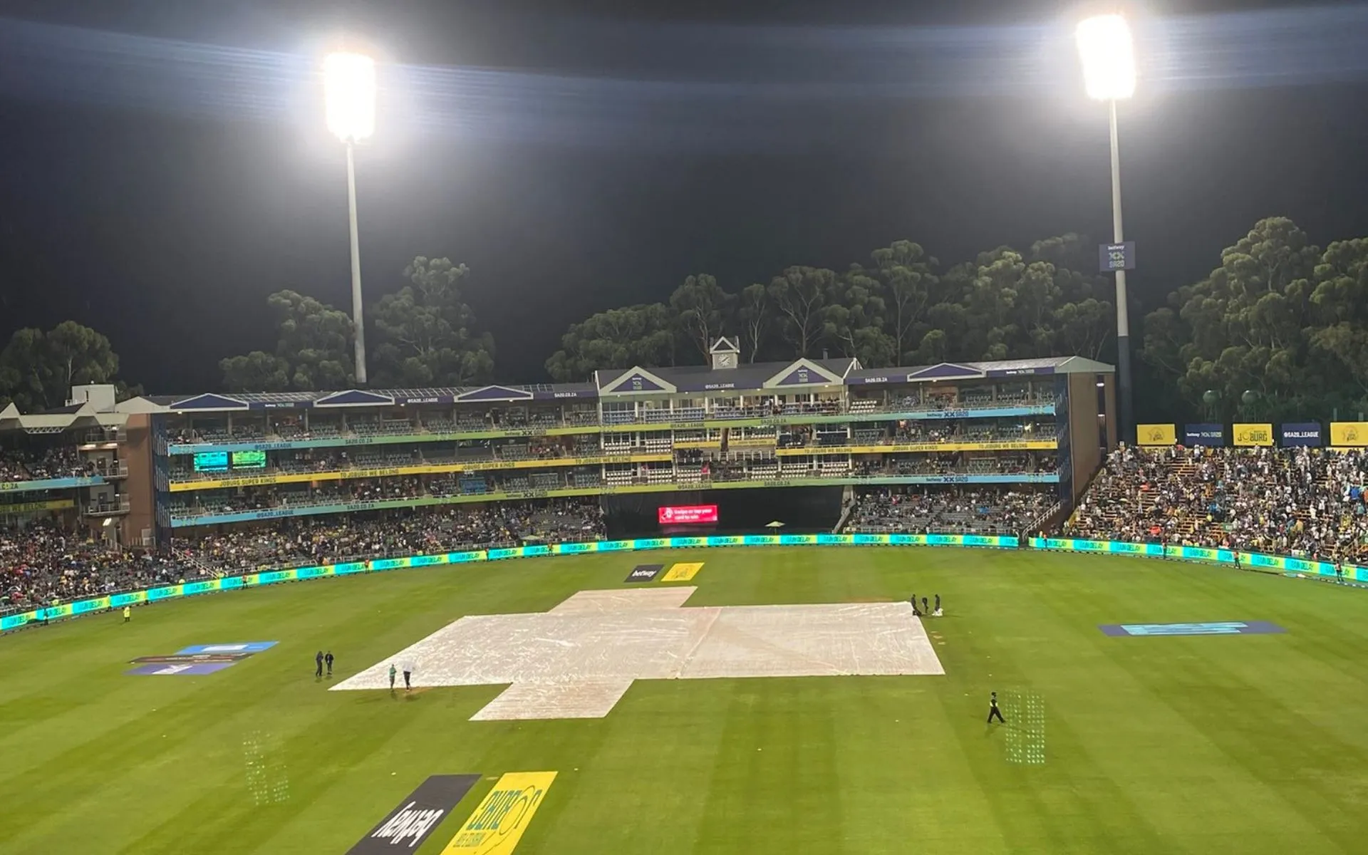Rain could affect JSK vs PC SA20 match [Source: @awa_ncube/X]