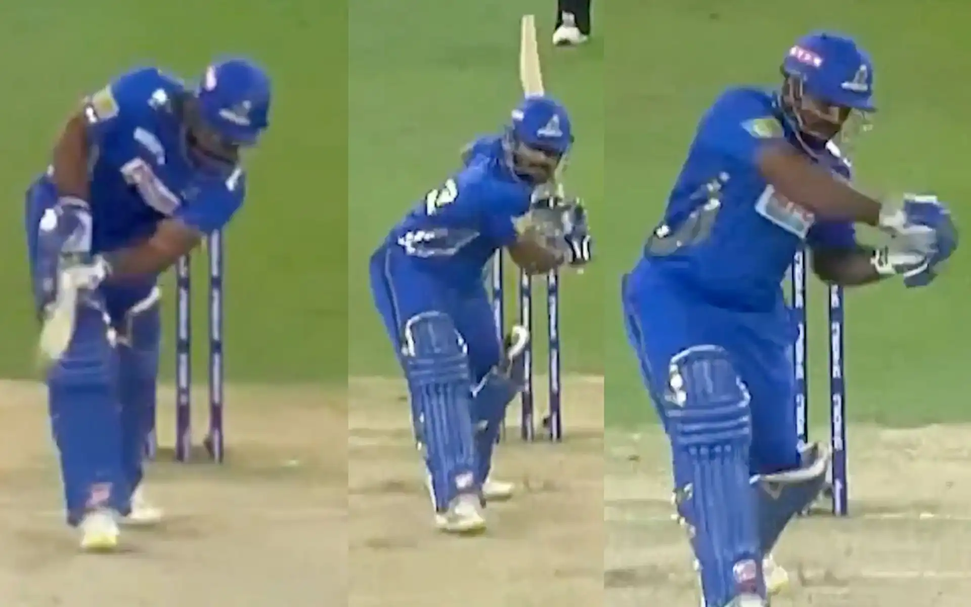 Kusal Perera slams David Payne (Source:@ILT20Official/X.com)