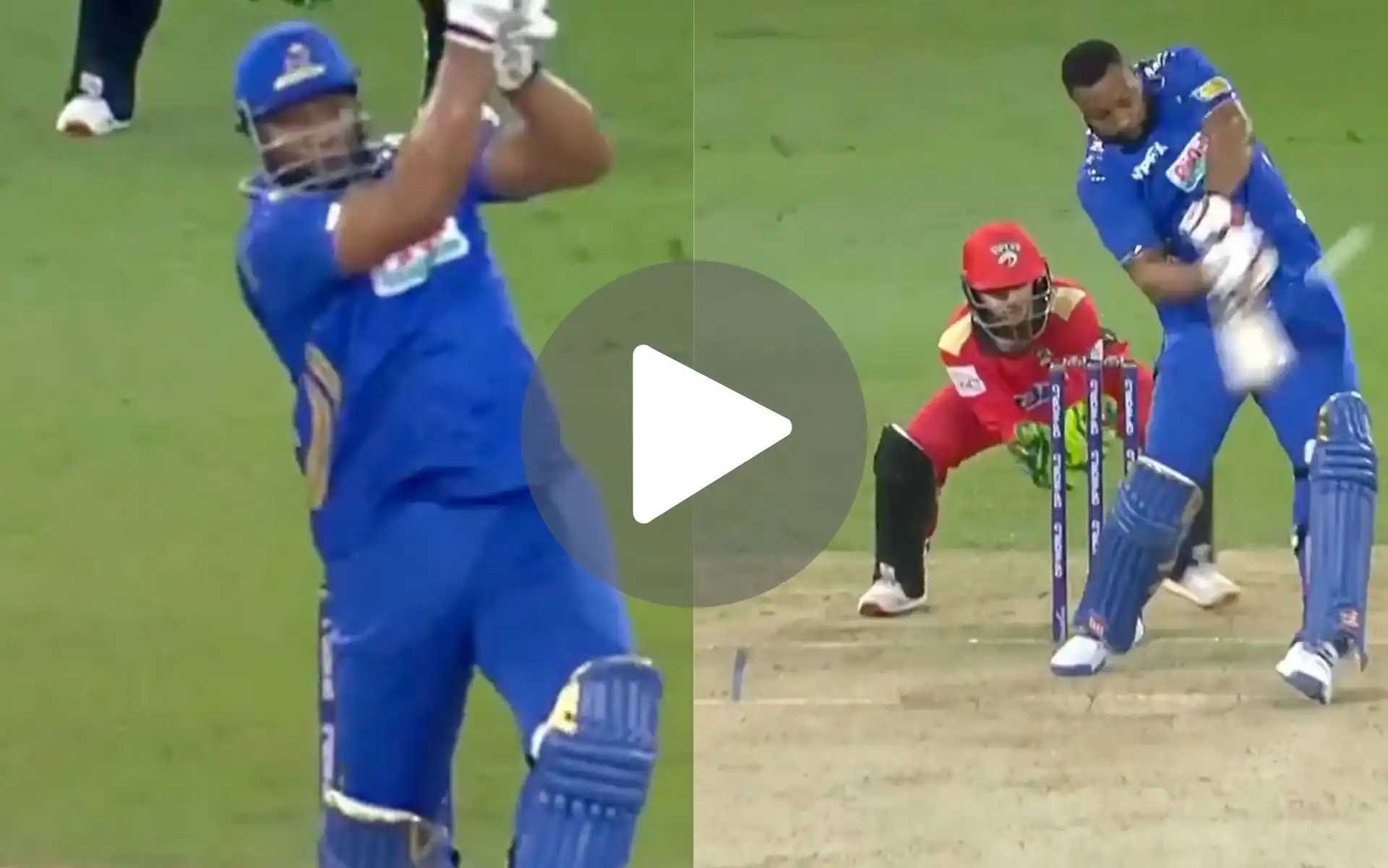 [Watch] Kieron Pollard Rains Huge Sixes In MI Colours, Evokes IPL Nostalgia In ILT20