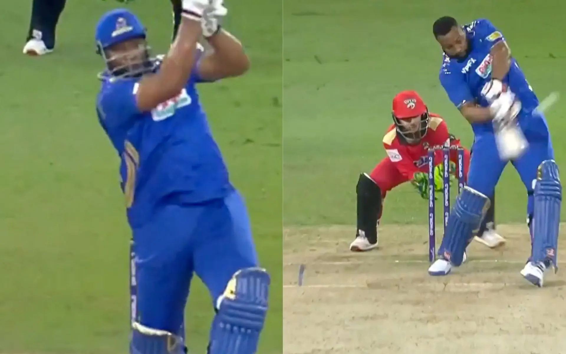 Pollard played an impactful knock [Source: @ilt20onzee/x]