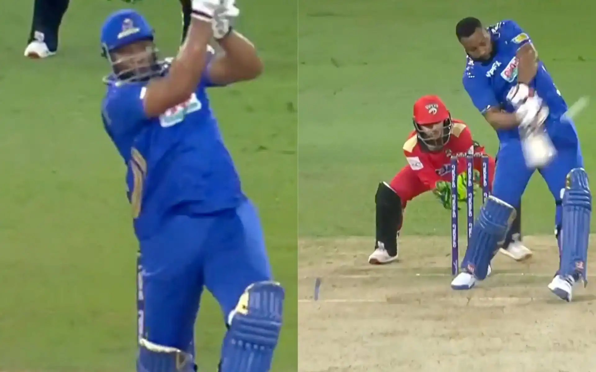 Pollard played an impactful knock [Source: @ilt20onzee/x]