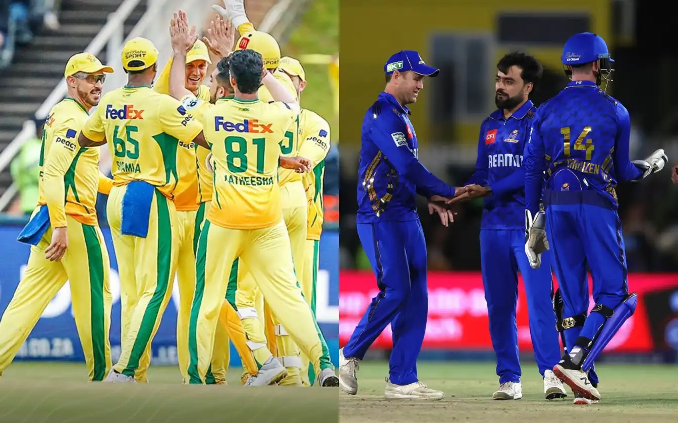 MI Cape Town to face Joburg Super Kings in SA20 2025 [Source: @JSKSA20, @MICapeTown/X.com]